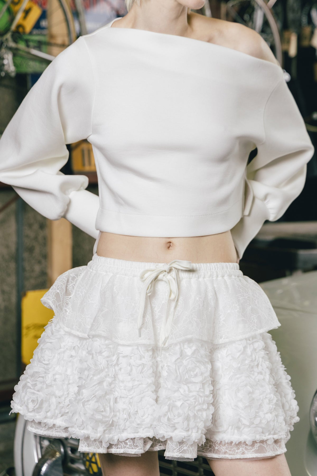 Mayfair lace skirt – THE TOÉ