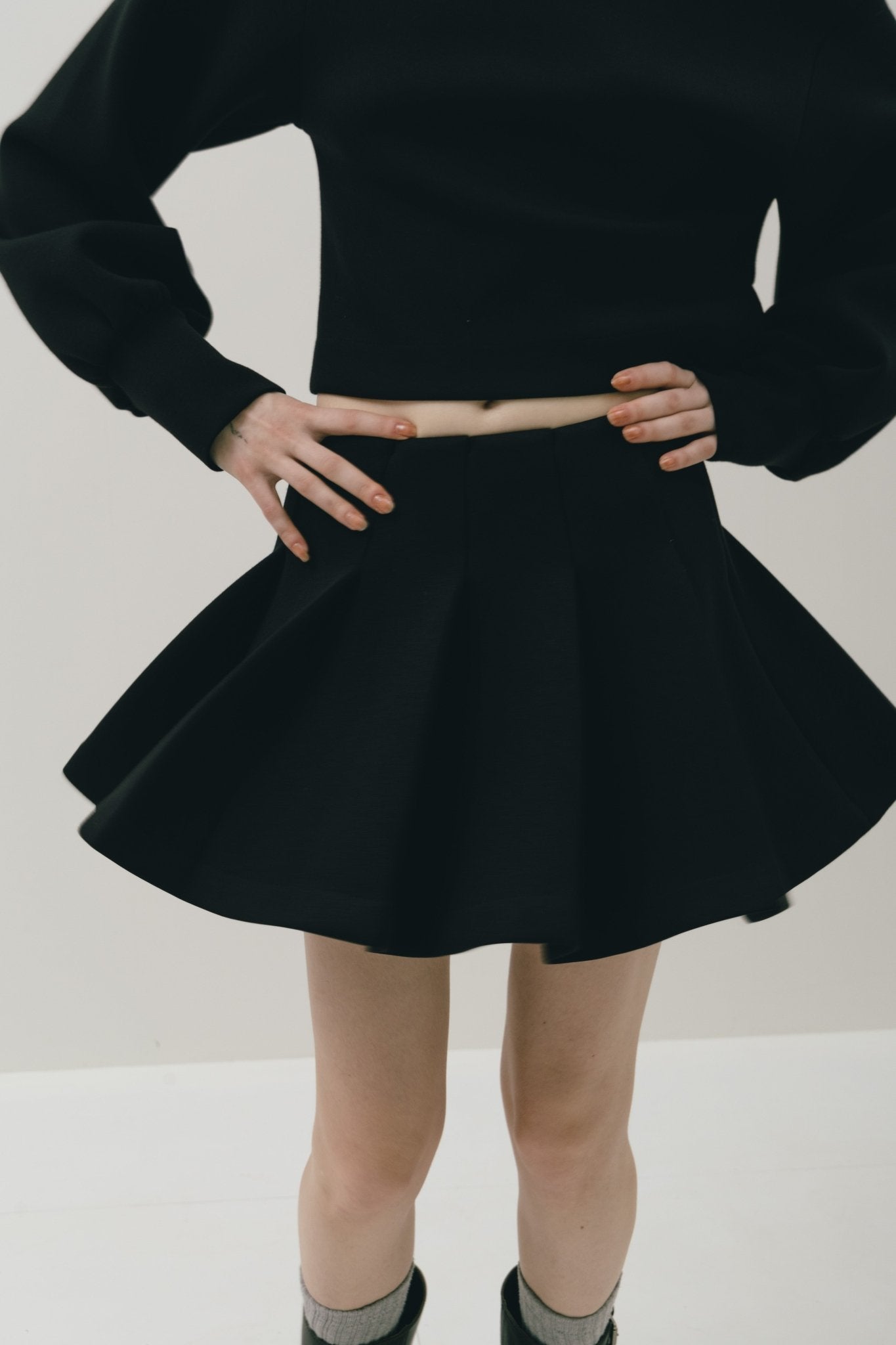 Marylebone Pleats Skirt