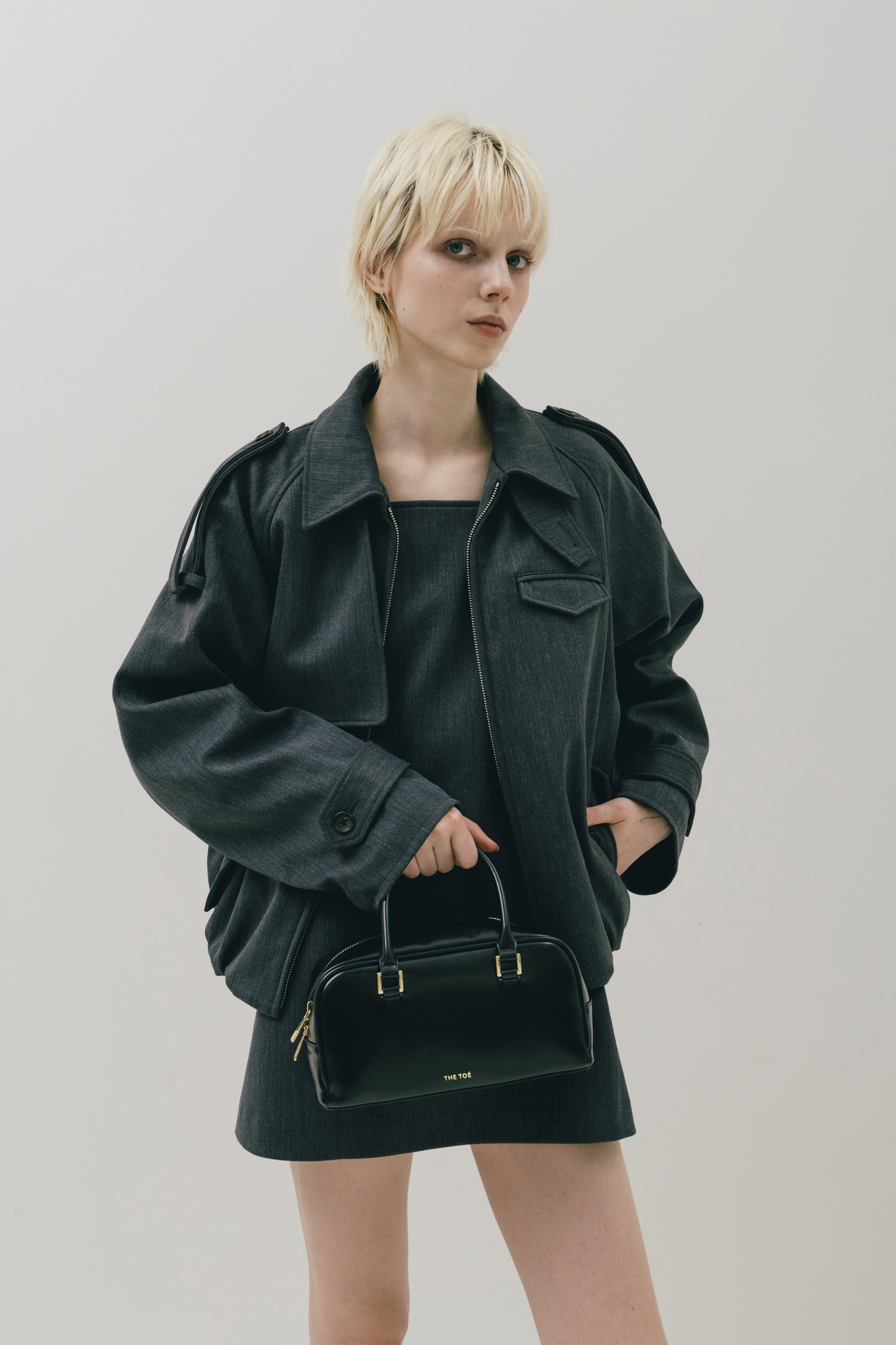 ワンピース　the toe ミニワンピース thetoe m black ワンピース the toe ミニワンピース thetoe m black 2025年最新