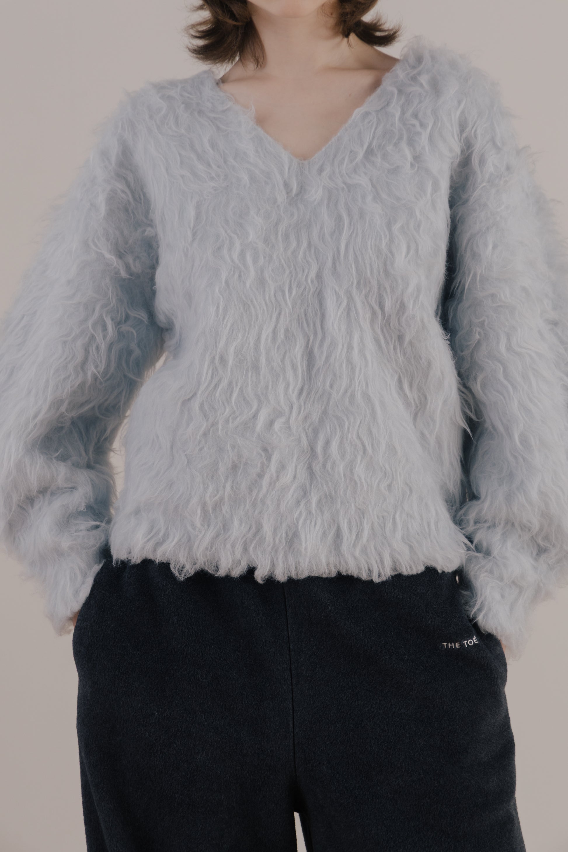 Eltz Shaggy Vneck Knit