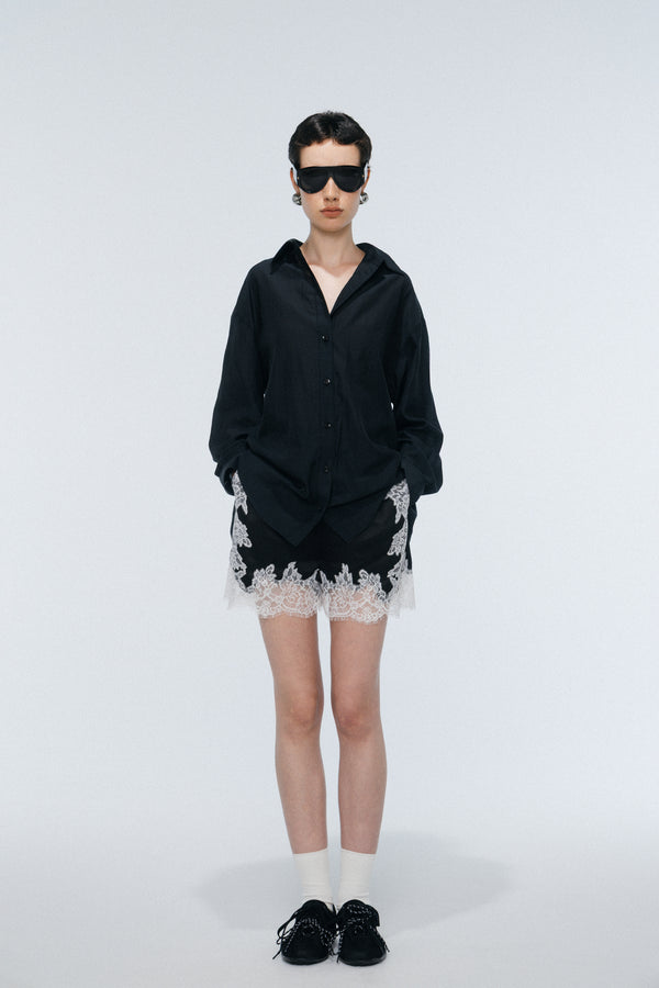 Sneek Lace Short Pants