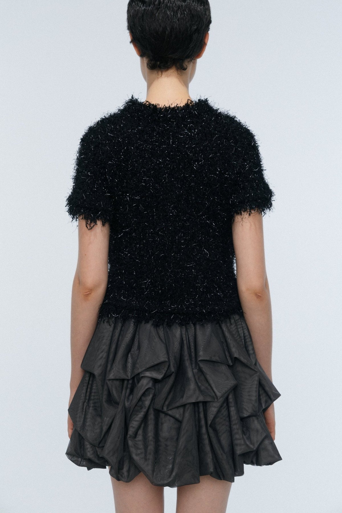 Iris Tulle Mini Skirt