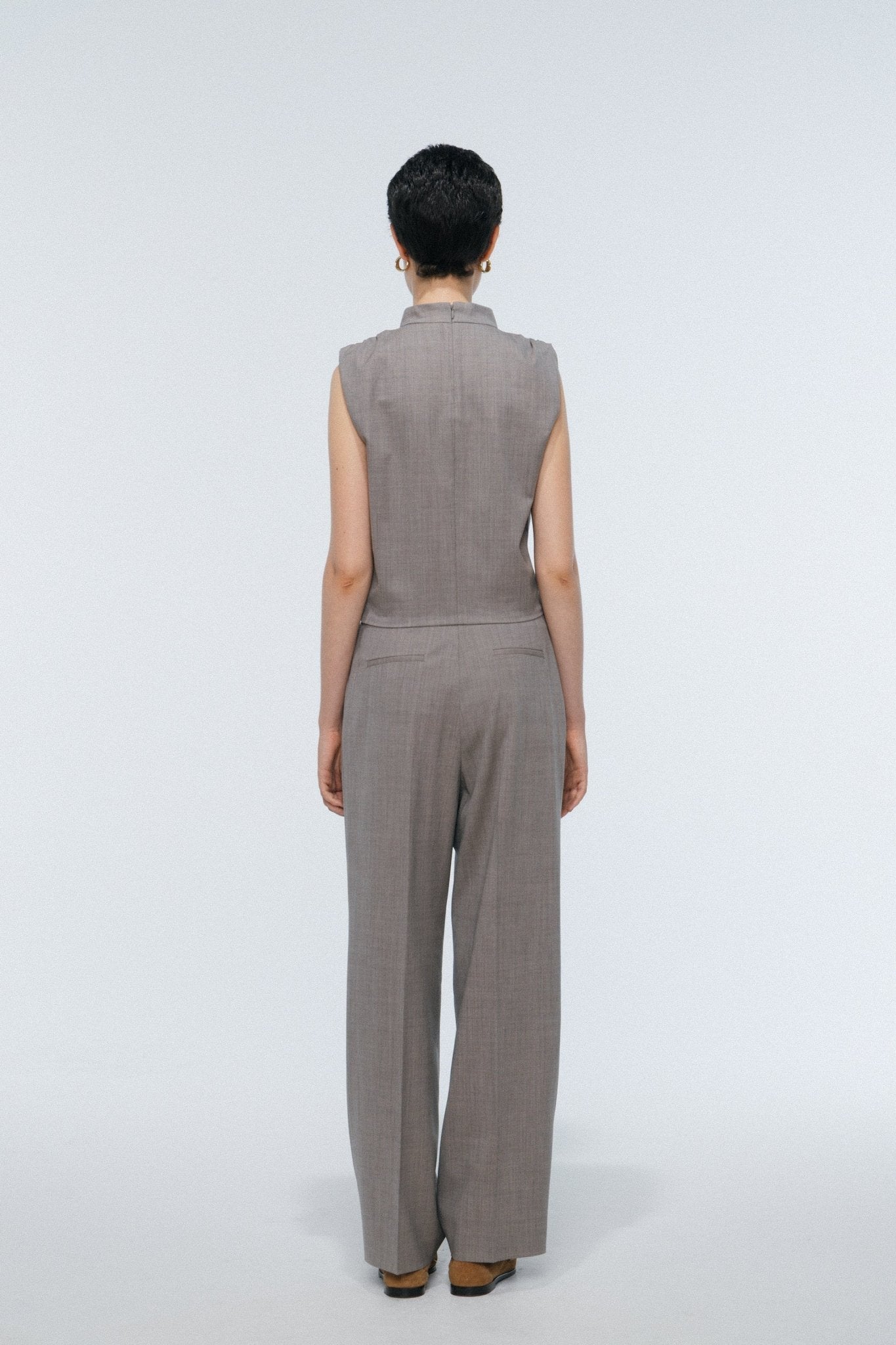Negen Drape Top