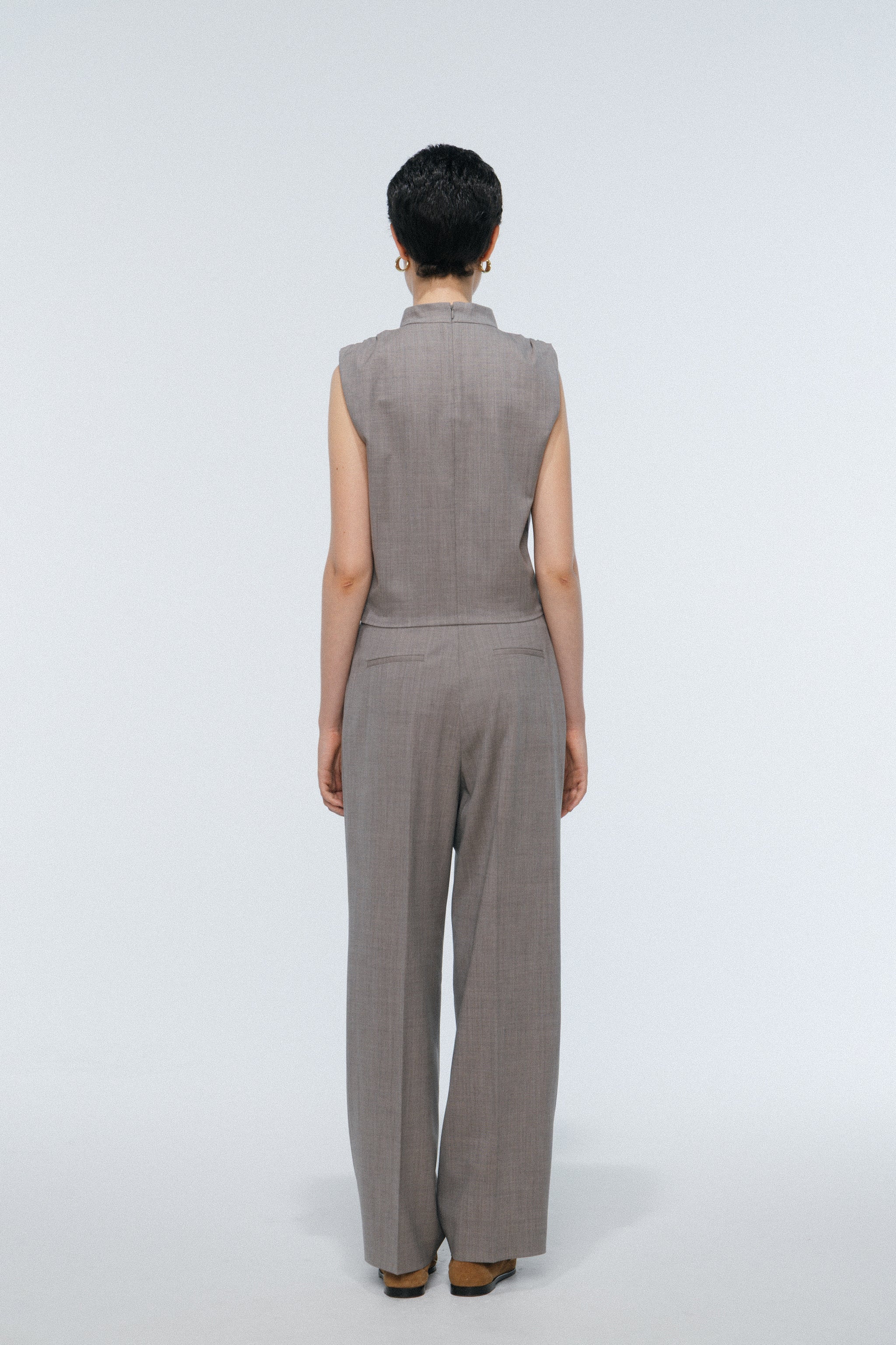 Negen Drape Top