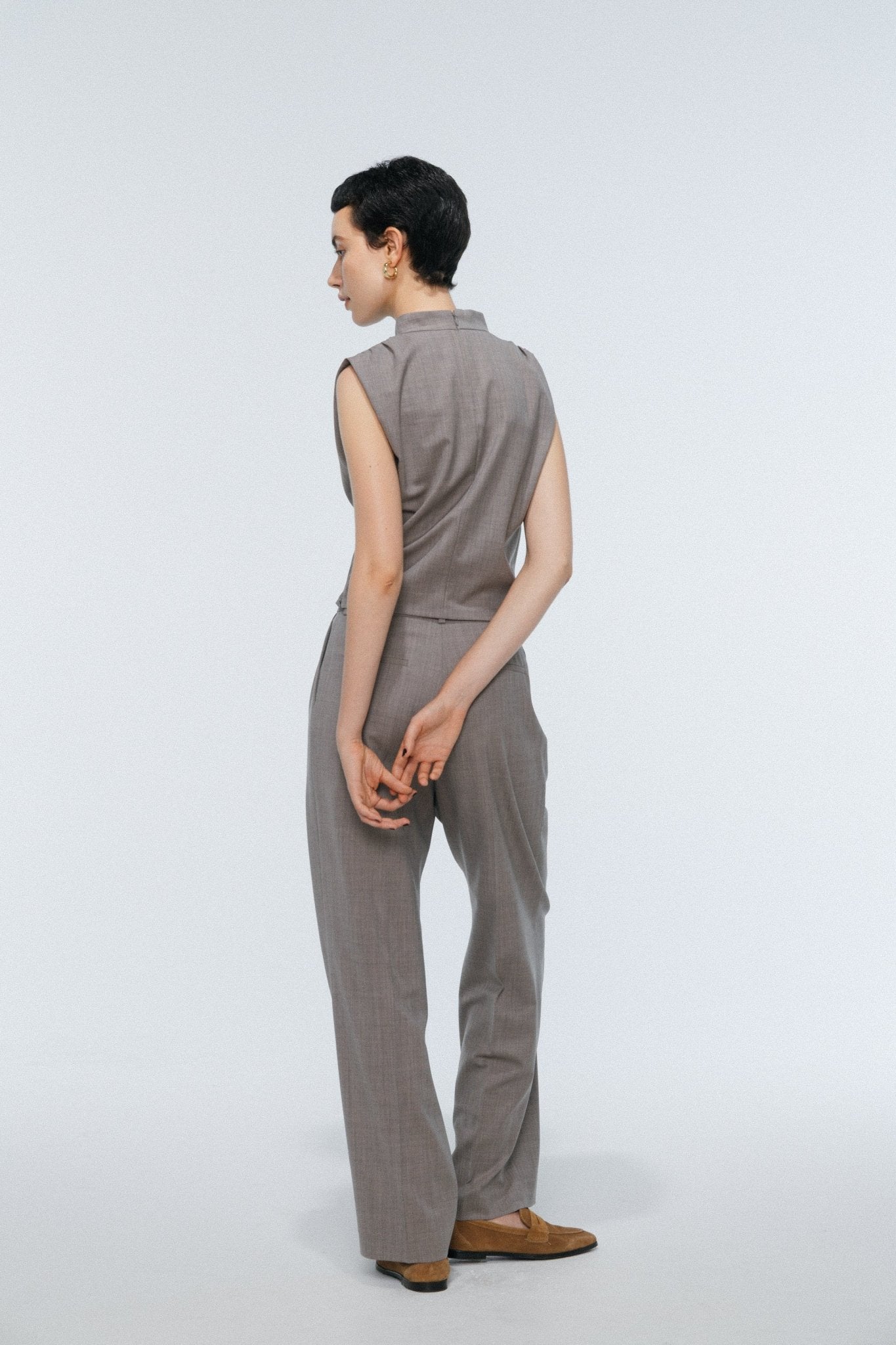 Negen Drape Top