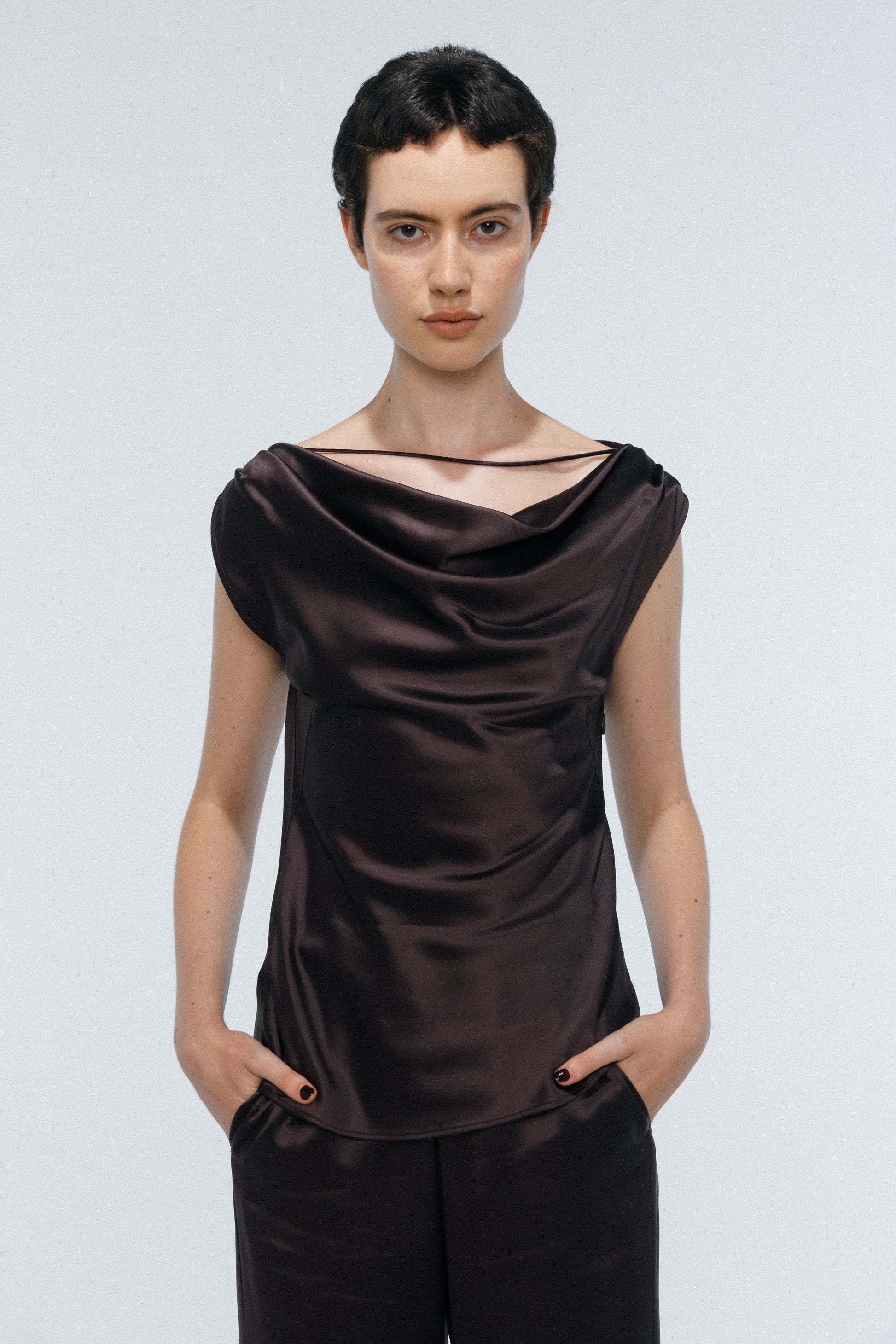 Bol Drape Top