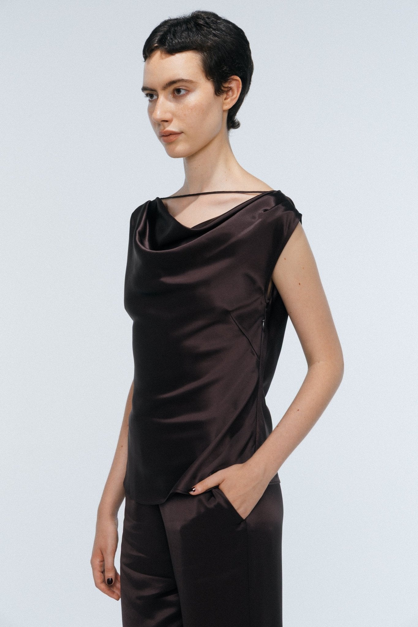 Bol Drape Top