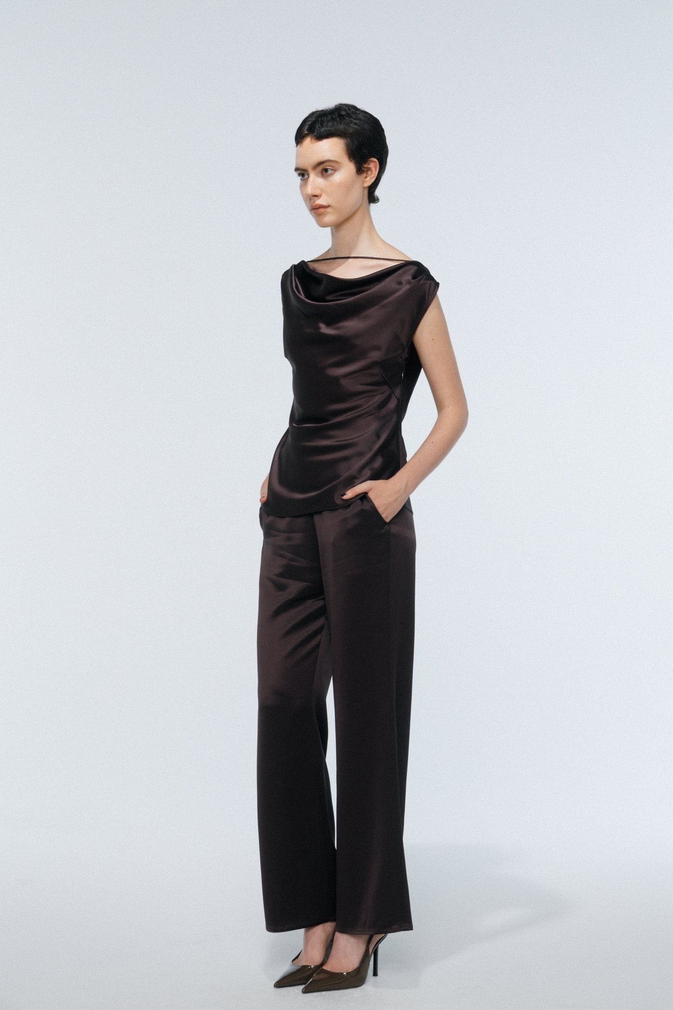 Bol Drape Top