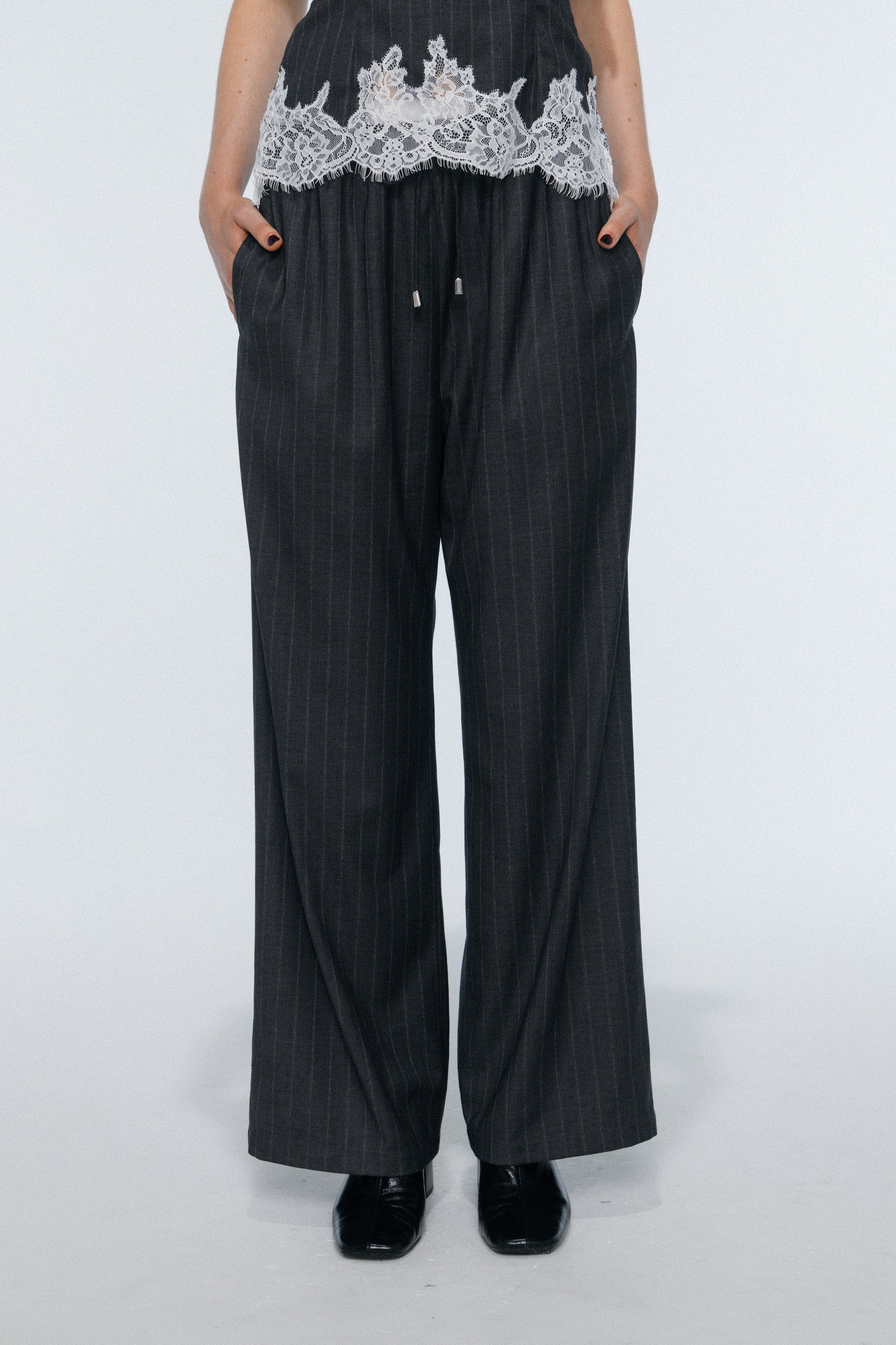 Loosdrecht Double Belt Pants
