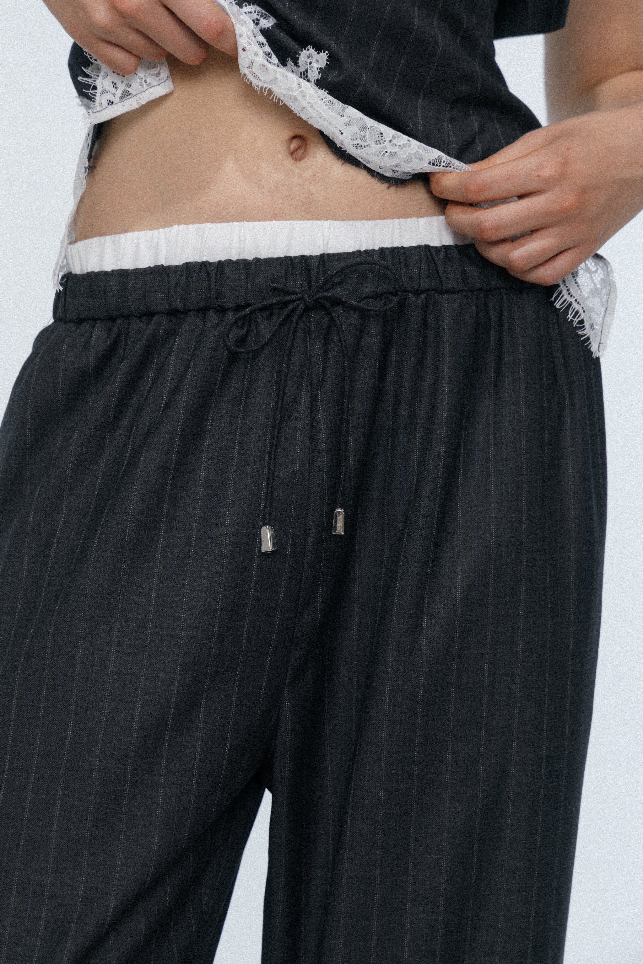 Loosdrecht Double Belt Pants