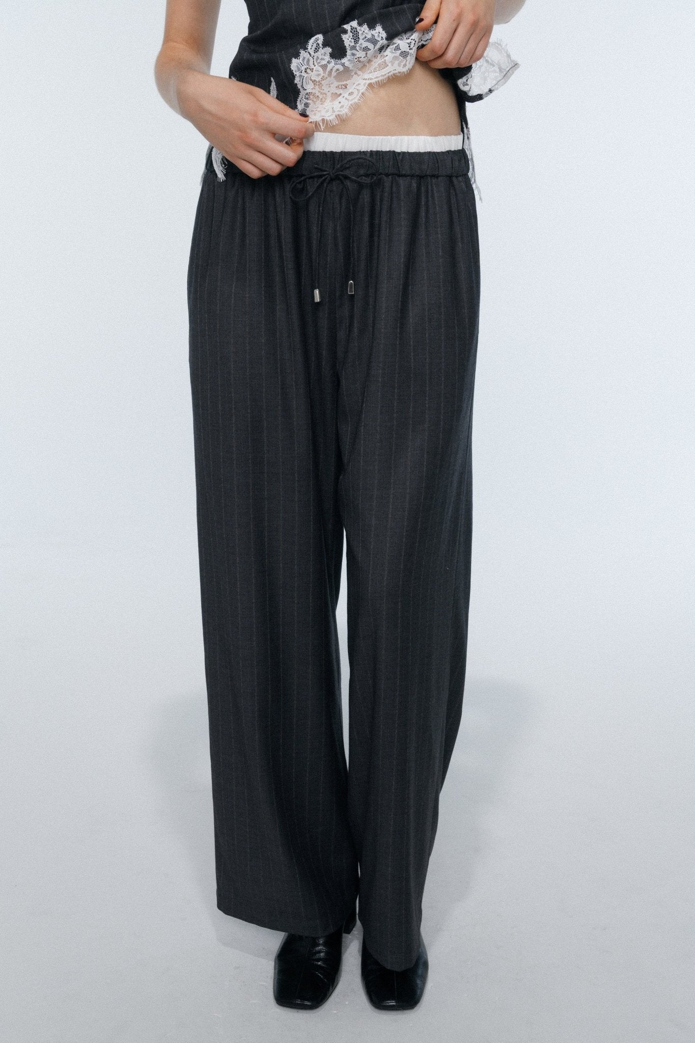 Loosdrecht Double Belt Pants