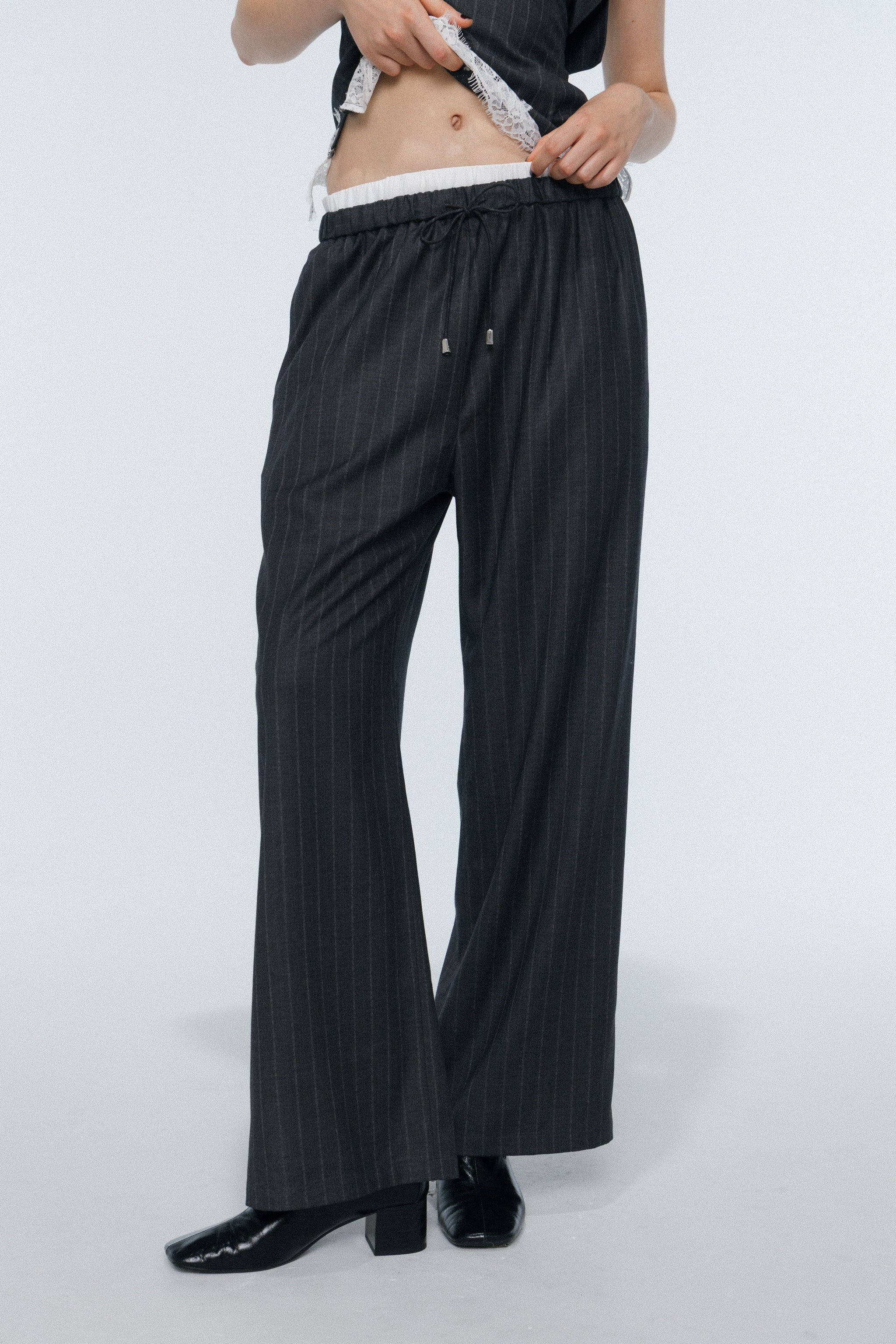 Loosdrecht Double Belt Pants