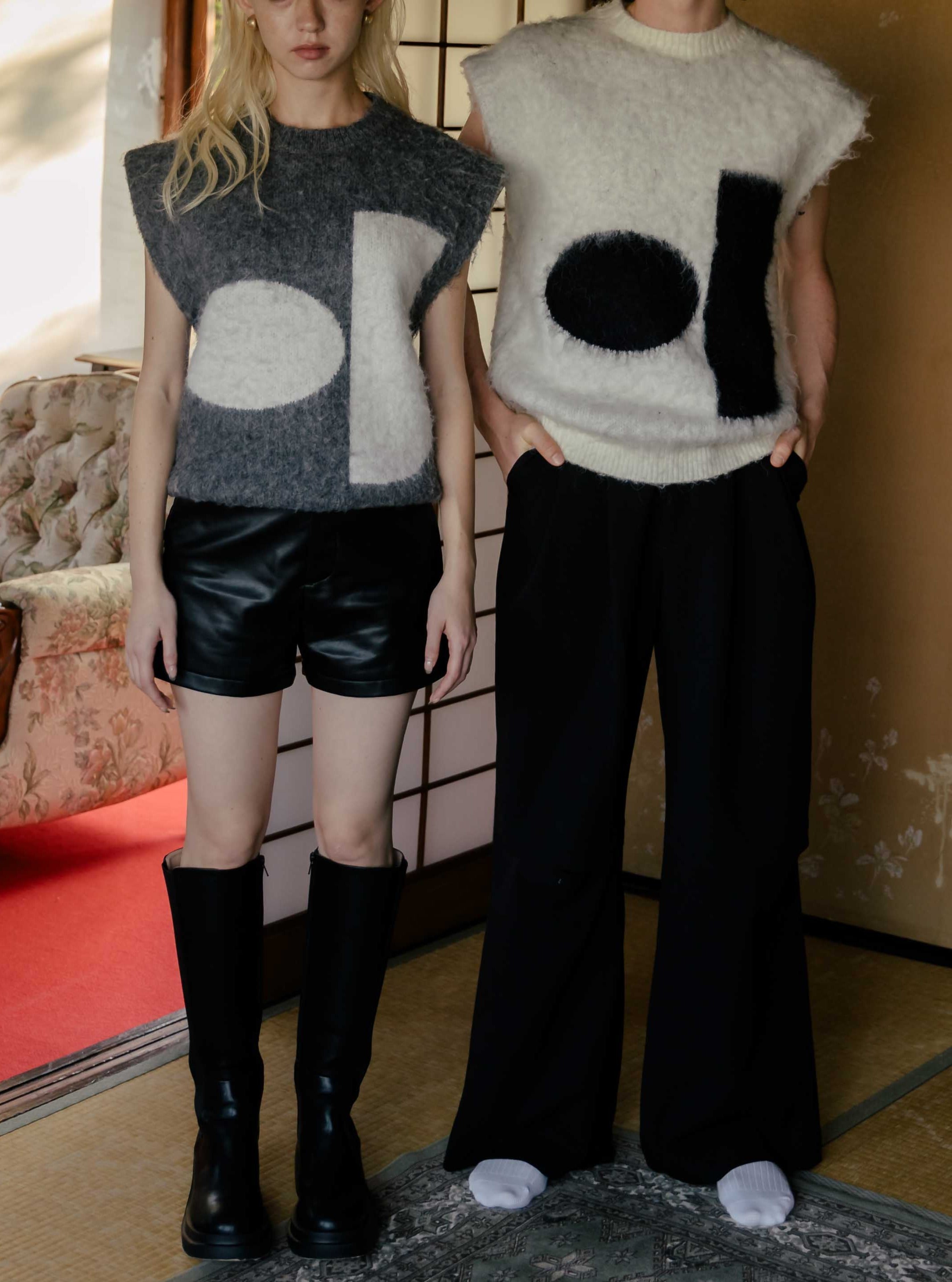 Oxford Leather Pants