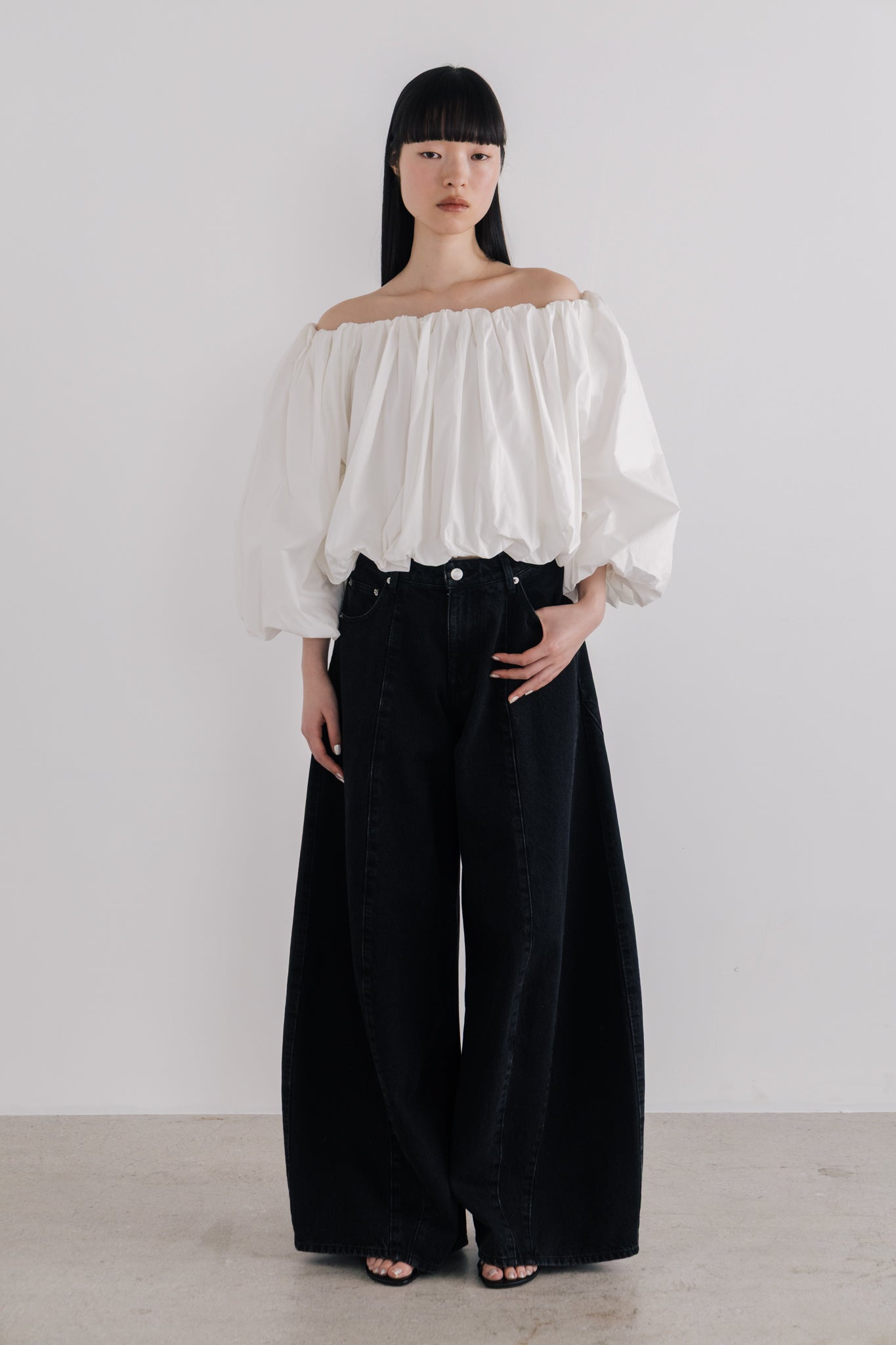 Santorini Denim Pants – THE TOÉ
