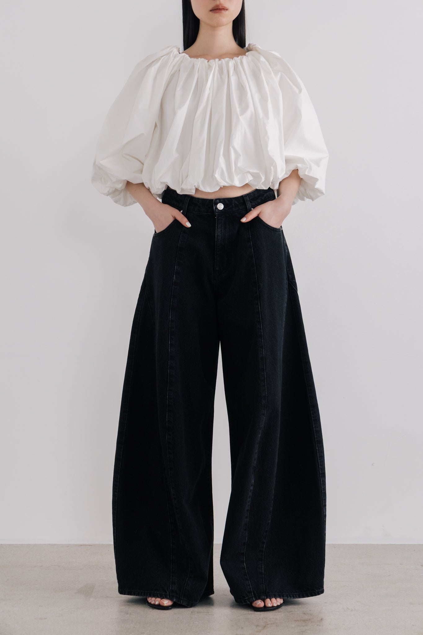 【最終価格】THETOE Paros Spray Denim Pants S Santorini Denim Pants – THE TOÉ
