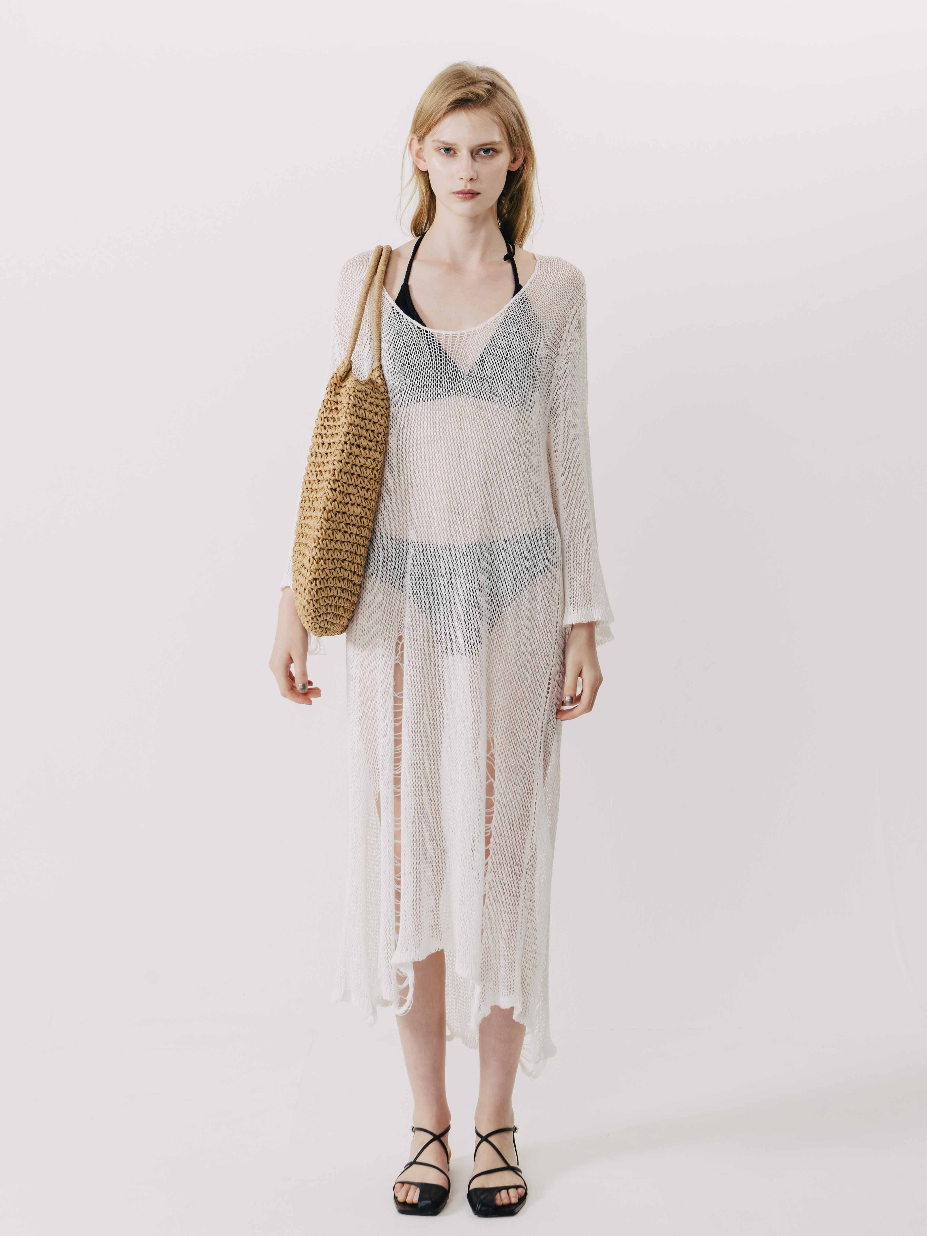 THE TOÉ Brighton Damage Knit Onepiece M Brighton Damage Knit Onepiece – THE TOÉ