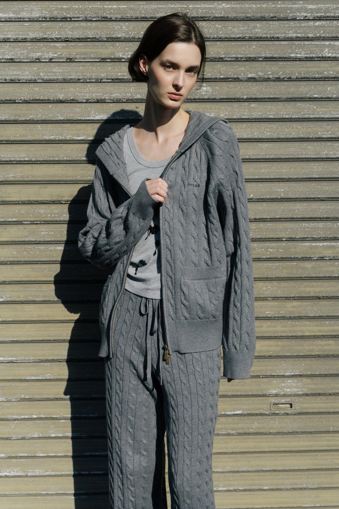 TOÉ Zip-Up Hoodie