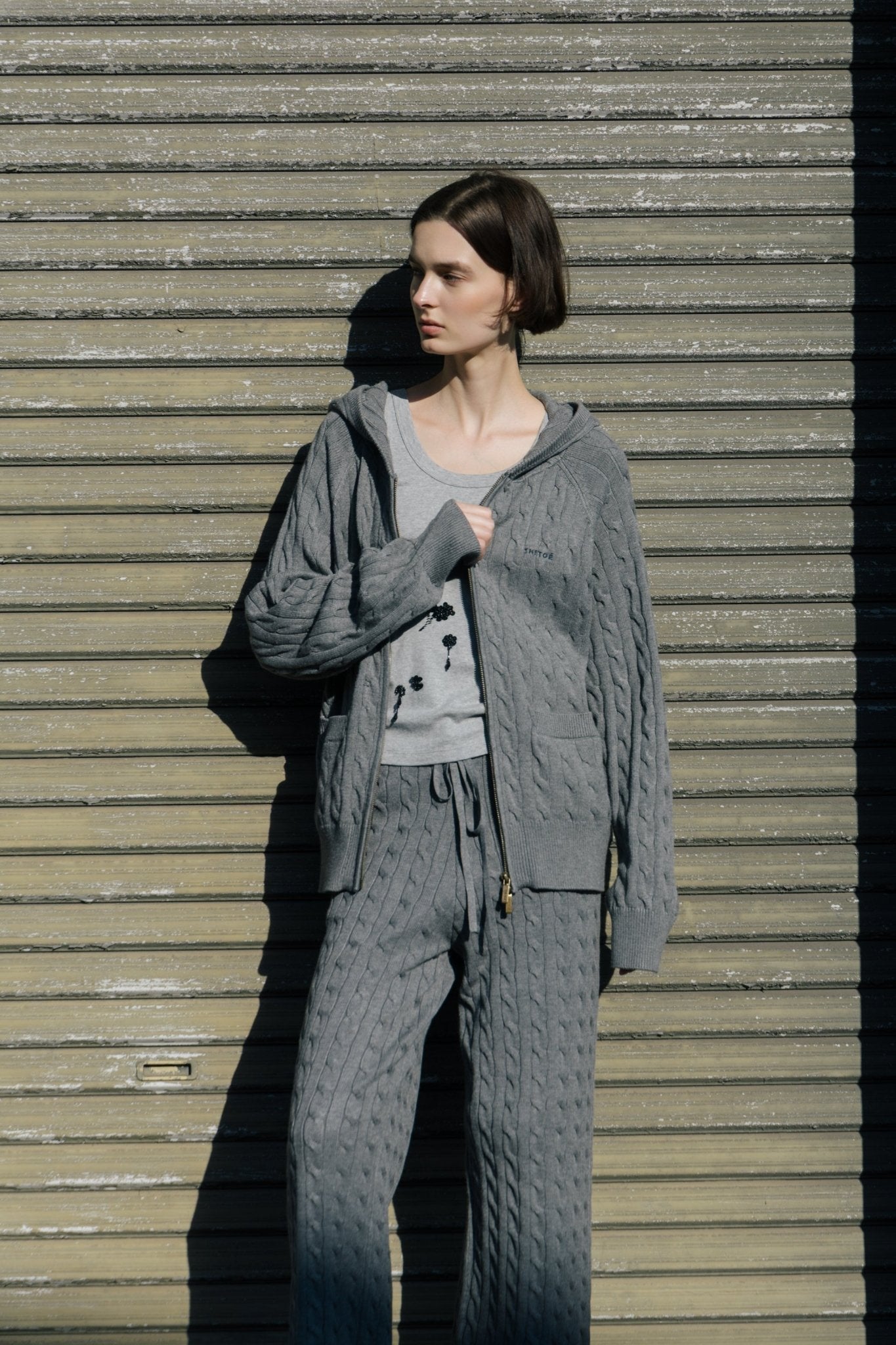 TOÉ Zip-Up Hoodie