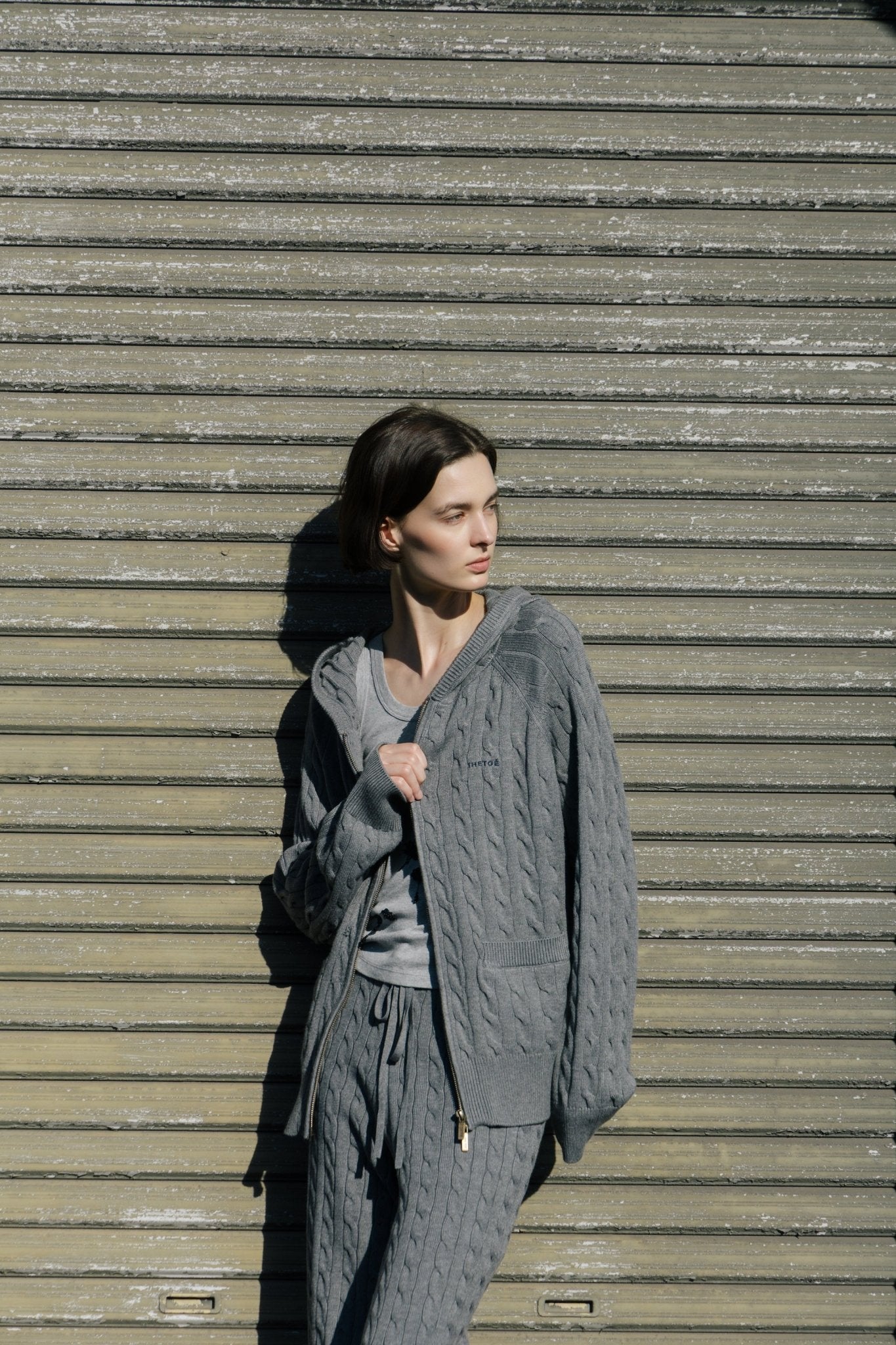 TOÉ Zip-Up Hoodie