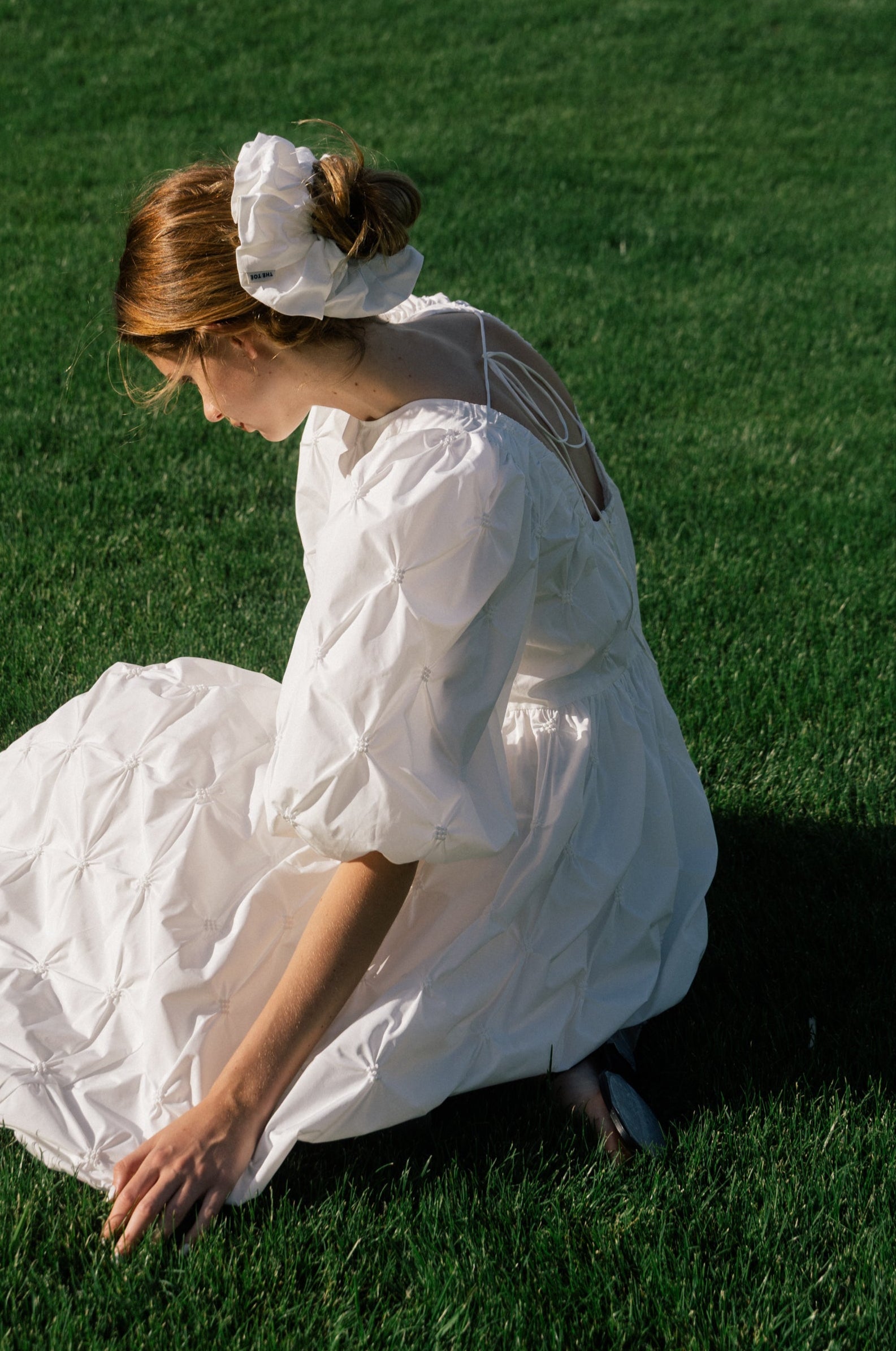 Naxos Poplin Scrunchie
