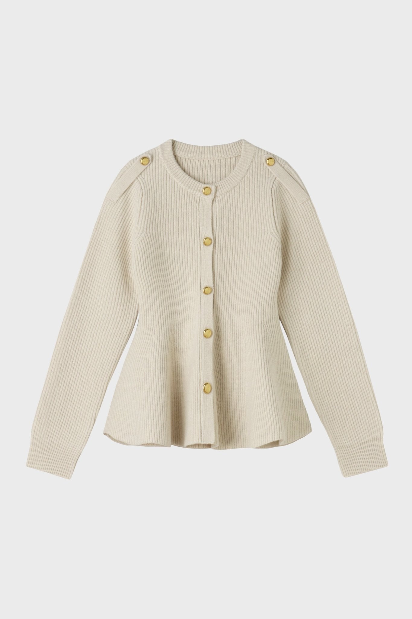 Rosen Peplum Cardigan