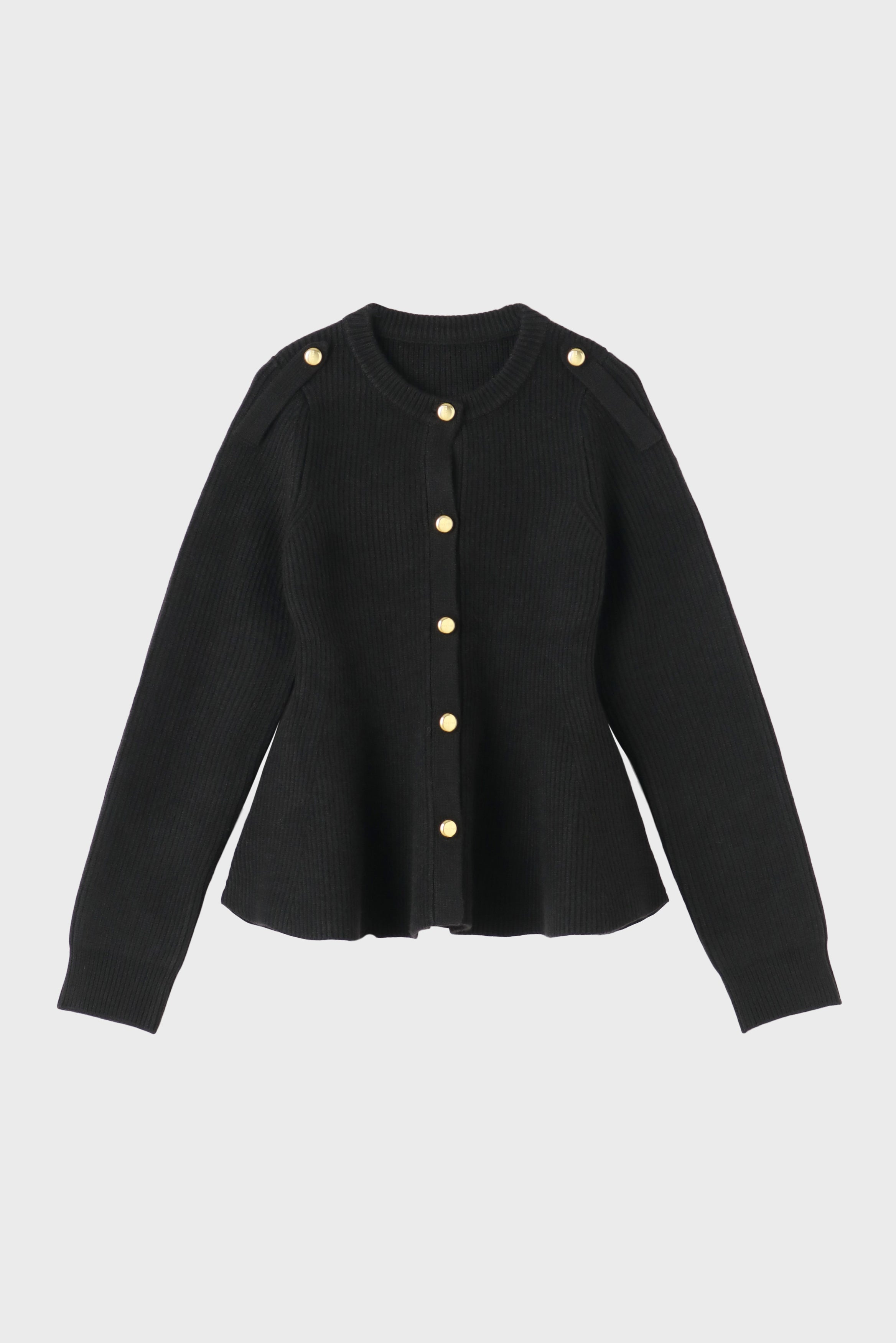 Rosen Peplum Cardigan