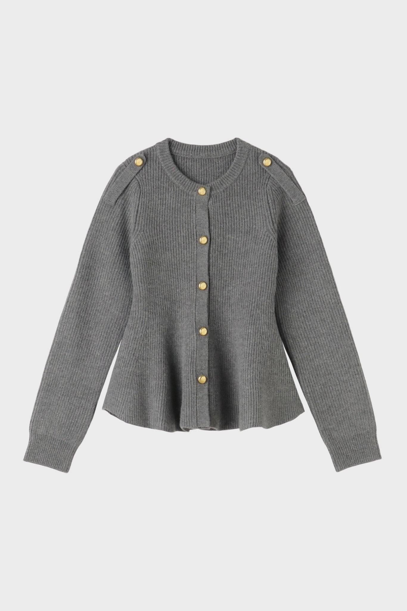 Rosen Peplum Cardigan