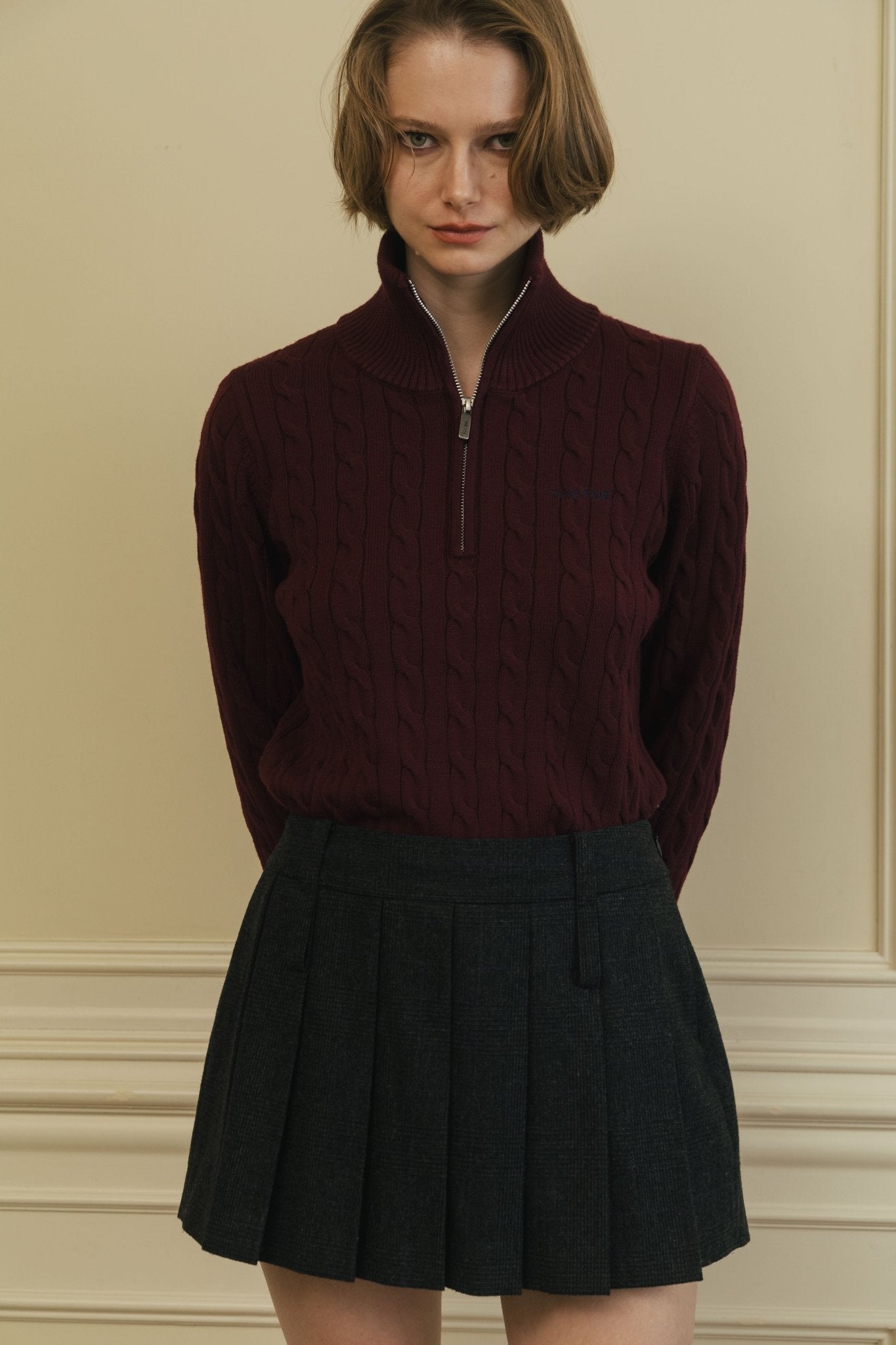 TOÉ Speyer Half Zip Knit