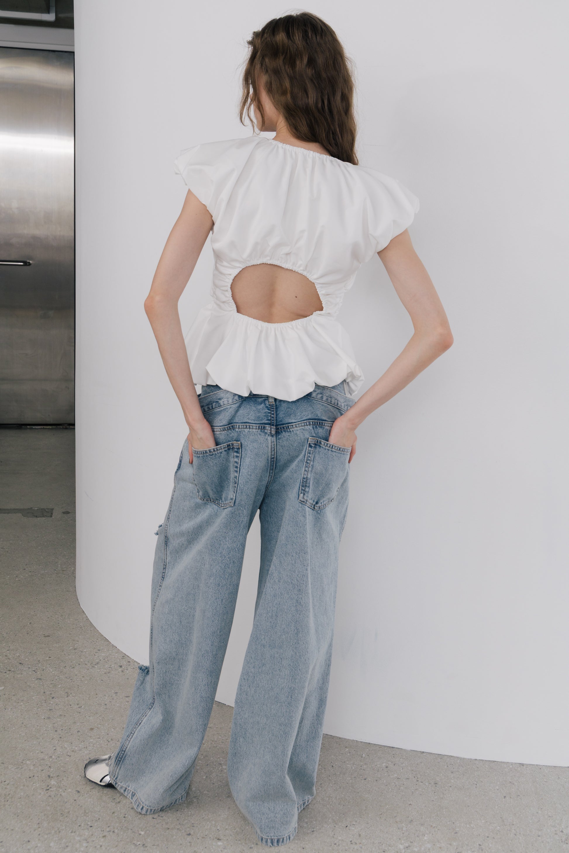 Lexington Double Belt Denim Pants