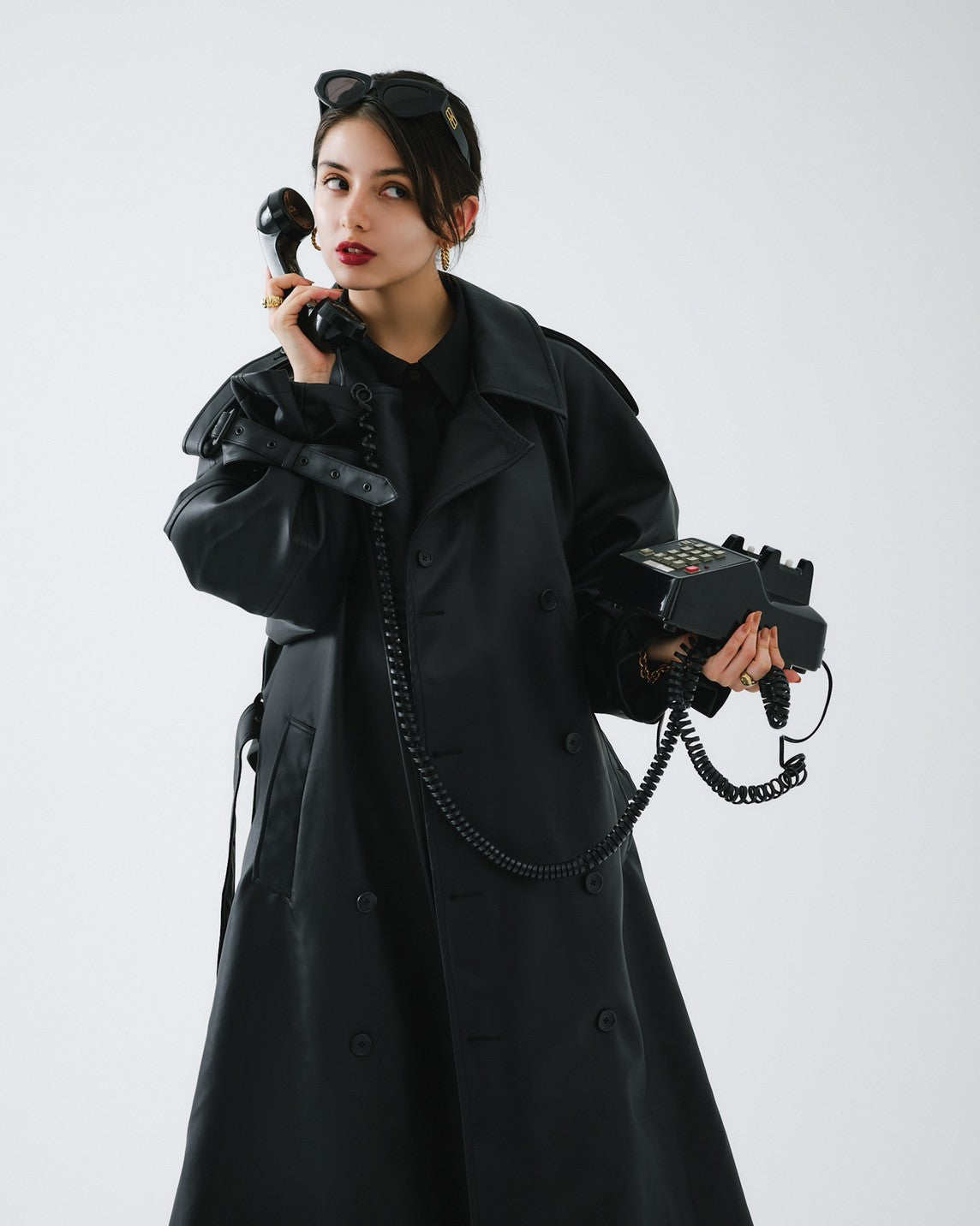 完売品】THE TOÉ AVIGNON TRENCH COAT Leatherレザーコート - www