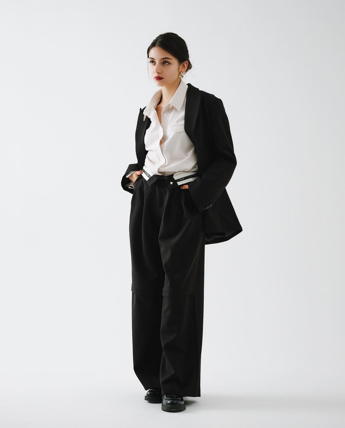 Strasbourg slit pants