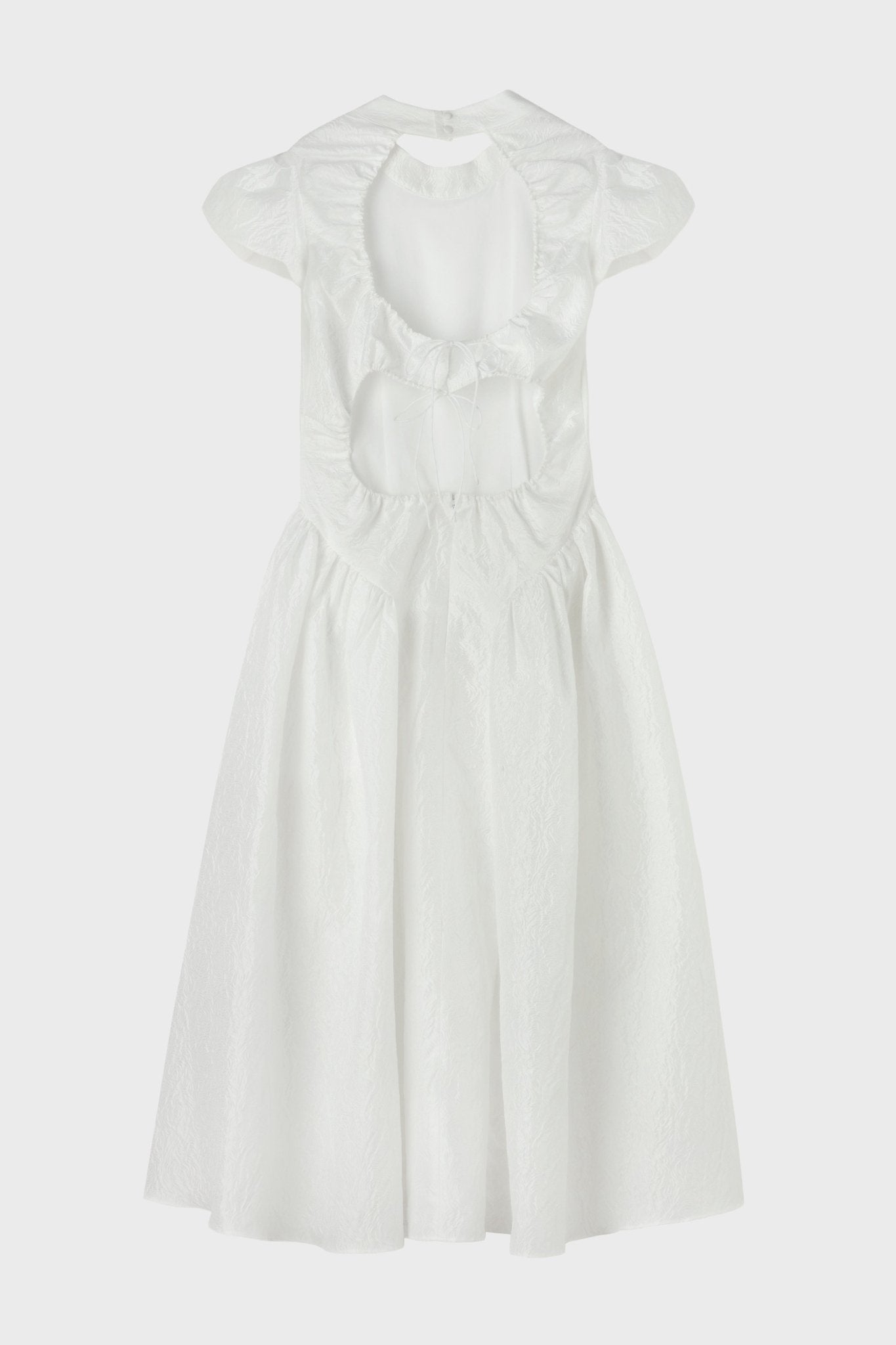 Peony Back Open Dress