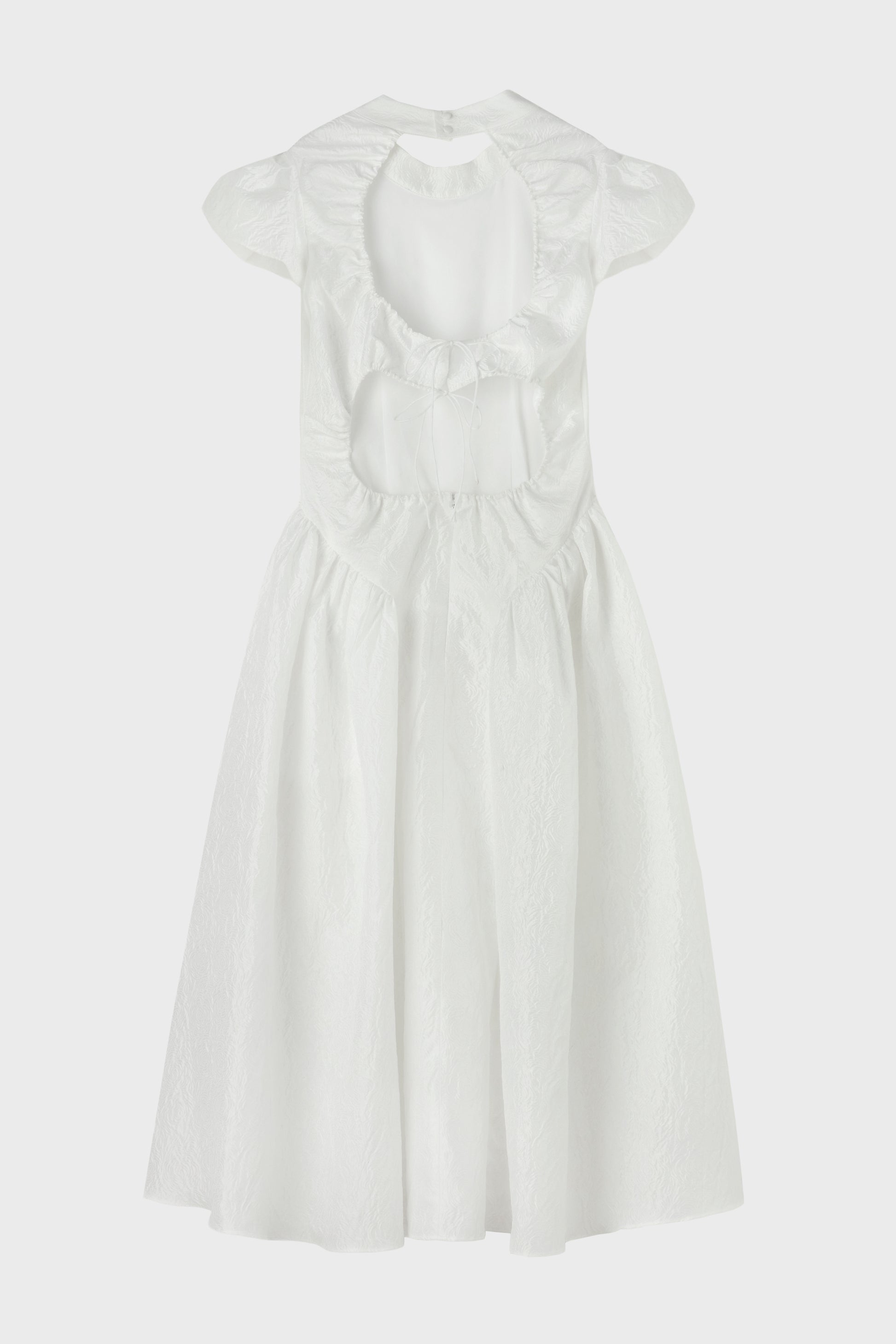 Peony Back Open Dress