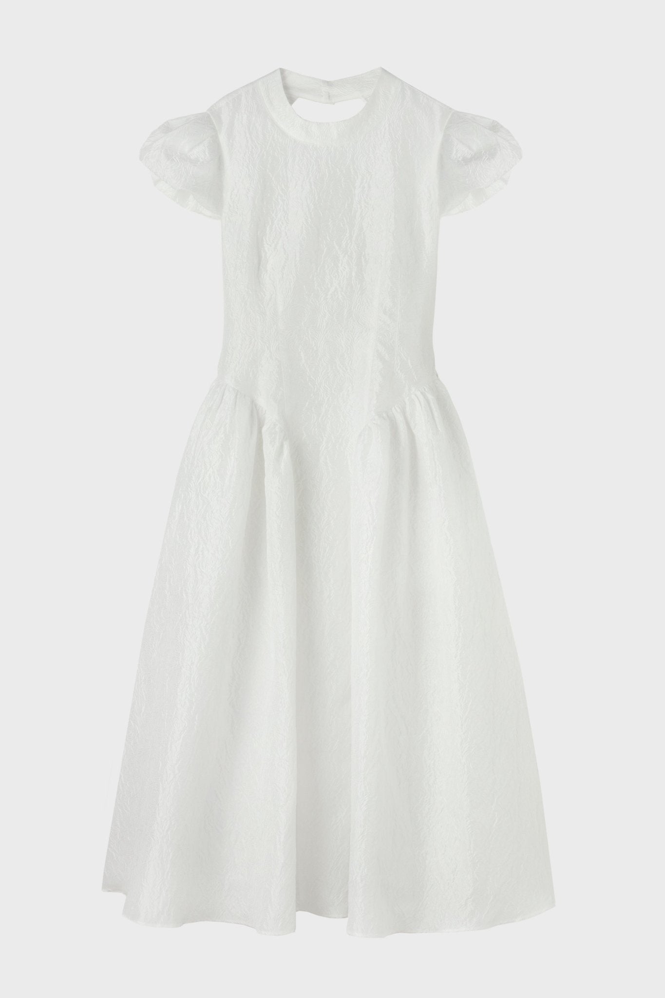 Peony Back Open Dress