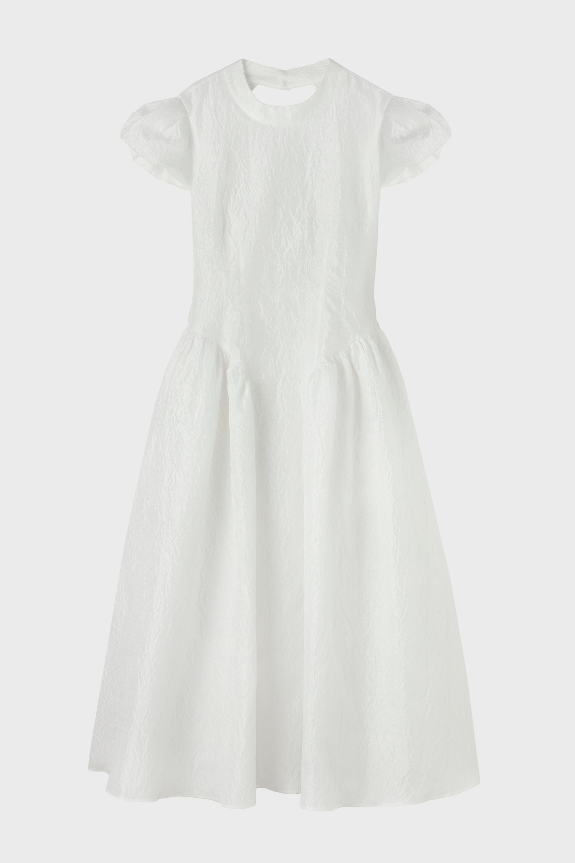 Peony Back Open Dress