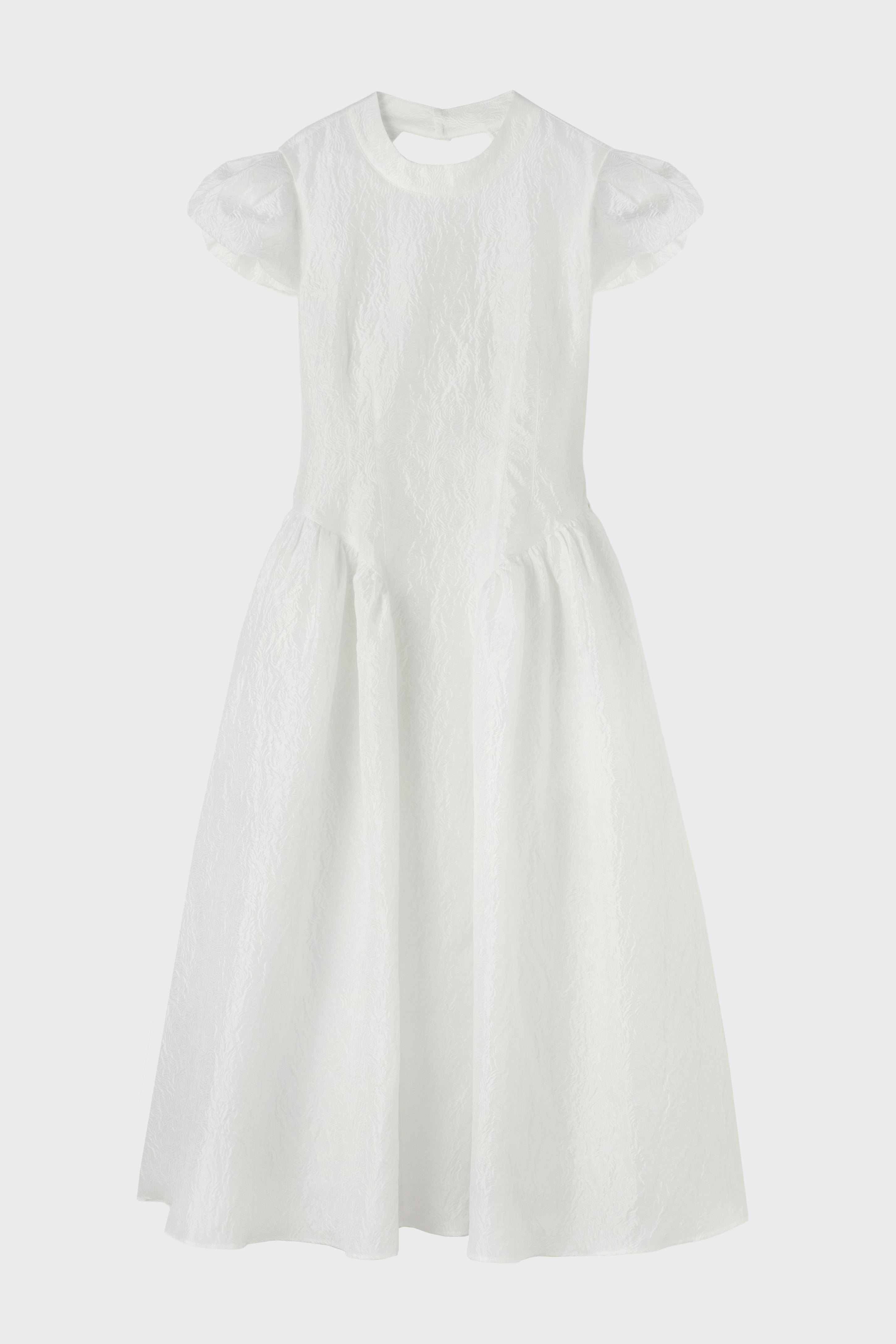 Peony Back Open Dress