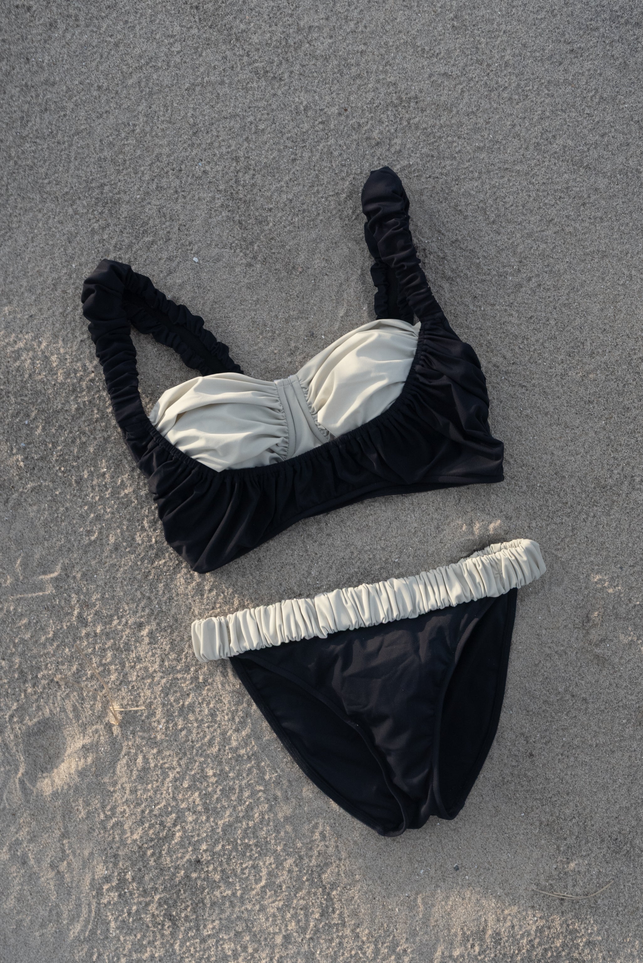 Peel Gather Swimwear
