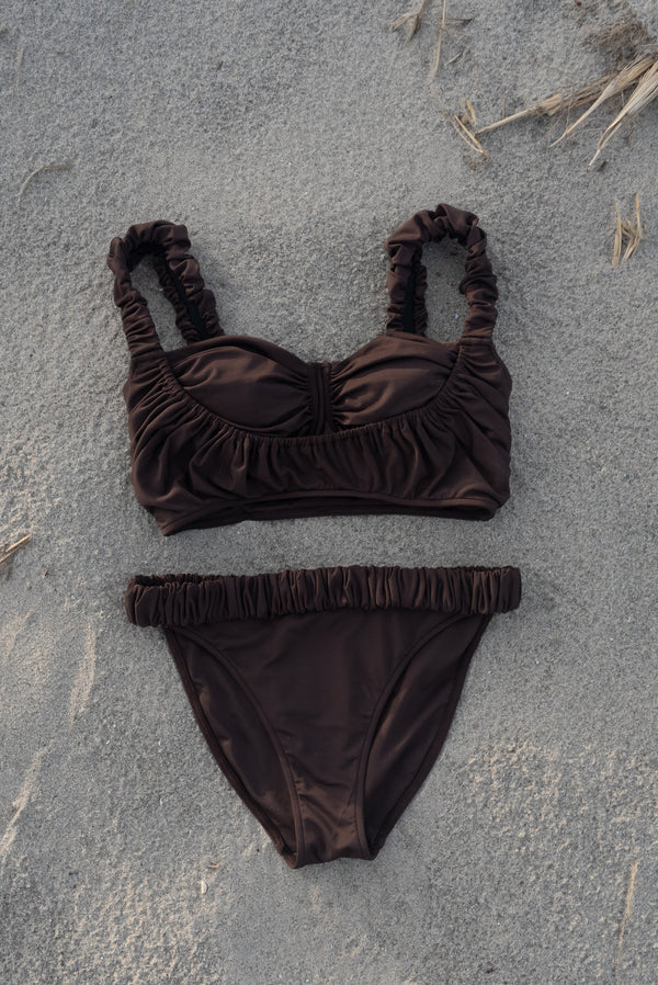 Peel Gather Swimwear