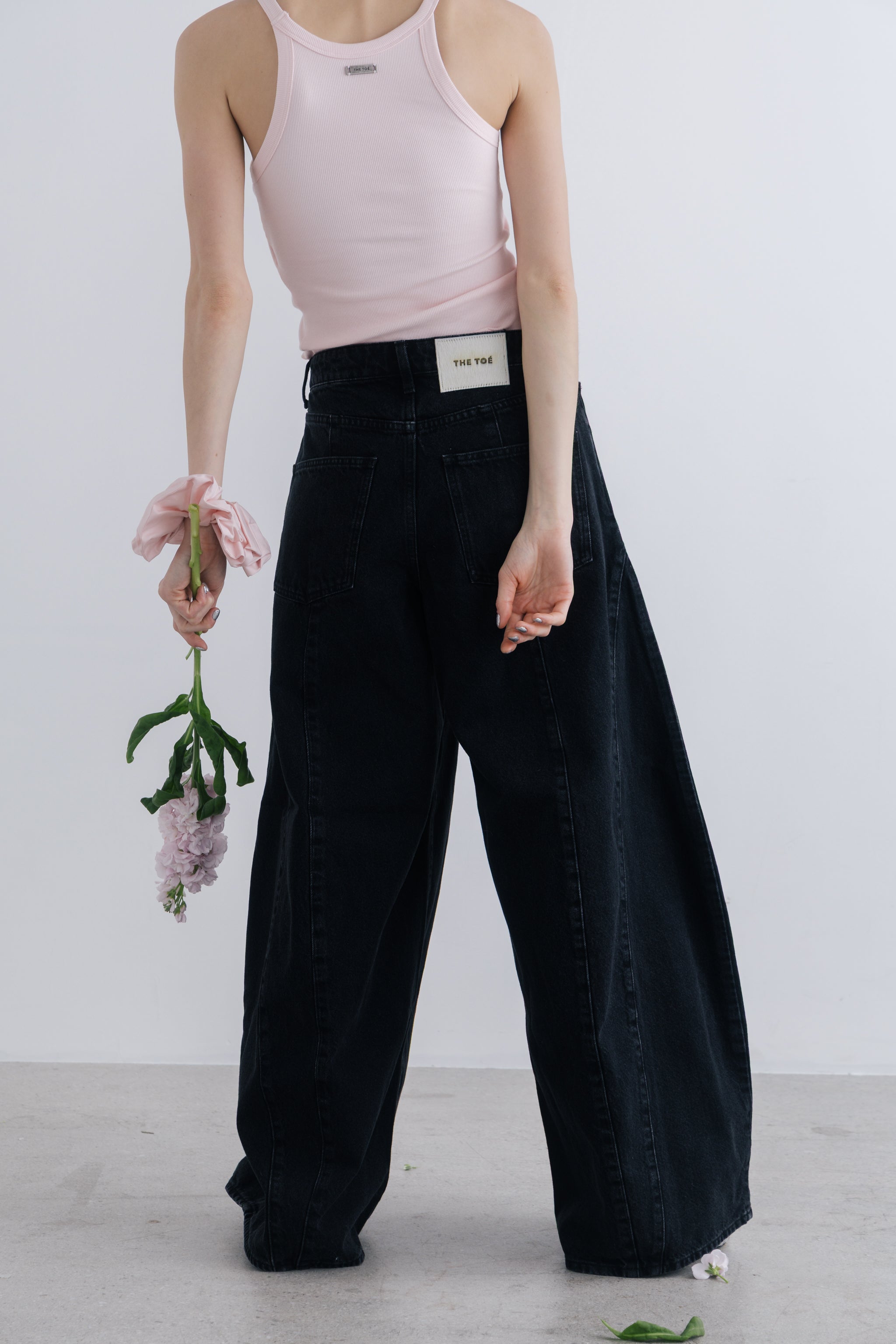 限定お値下げ　THE TOE Santorini denim pants S Santorini Denim Pants – THE TOÉ