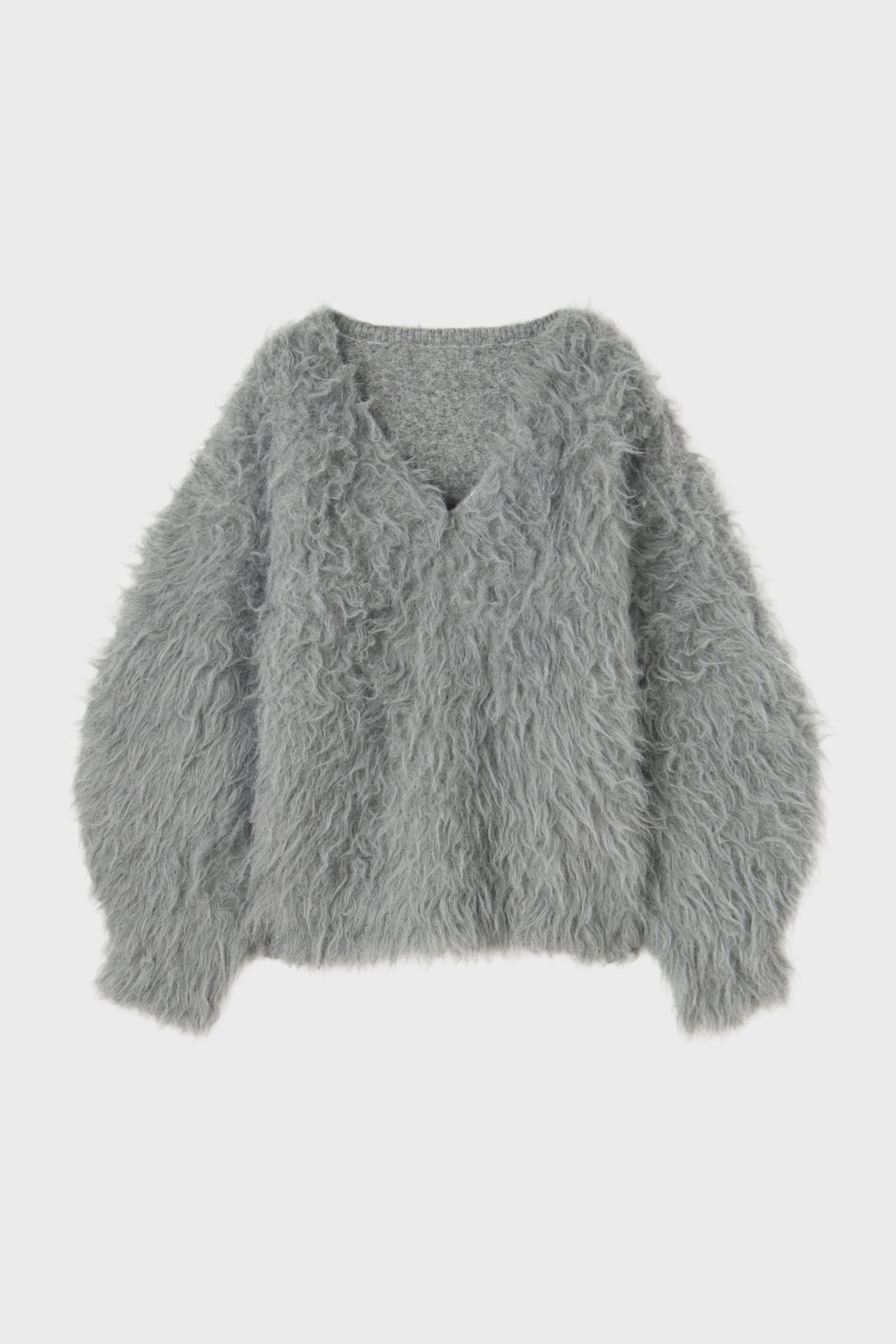 Eltz Shaggy Vneck Knit