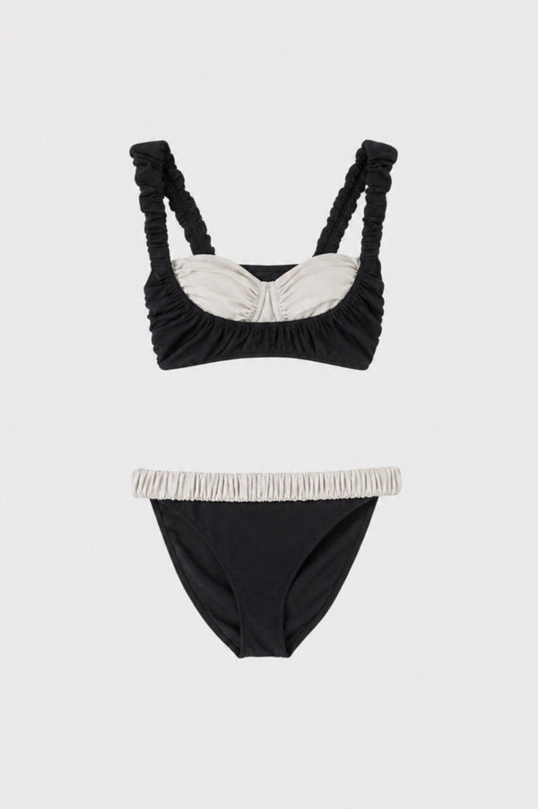 Peel Gather Swimwear
