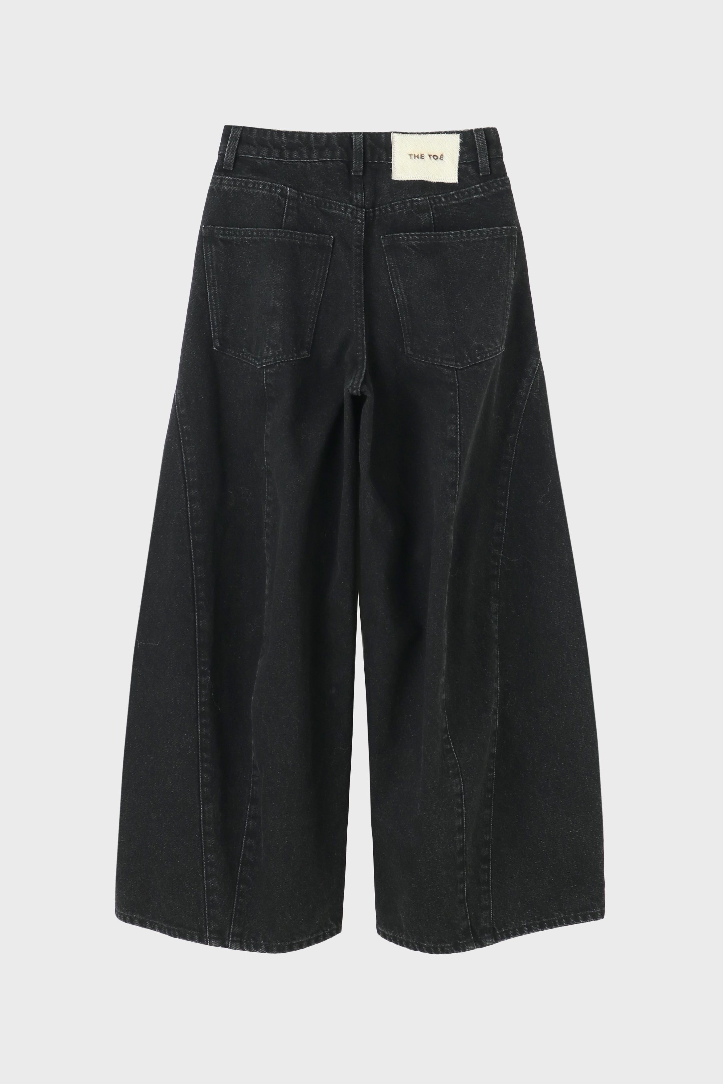 パンツ Santorini Denim Pants thetoe Santorini Denim Pants – THE TOÉ