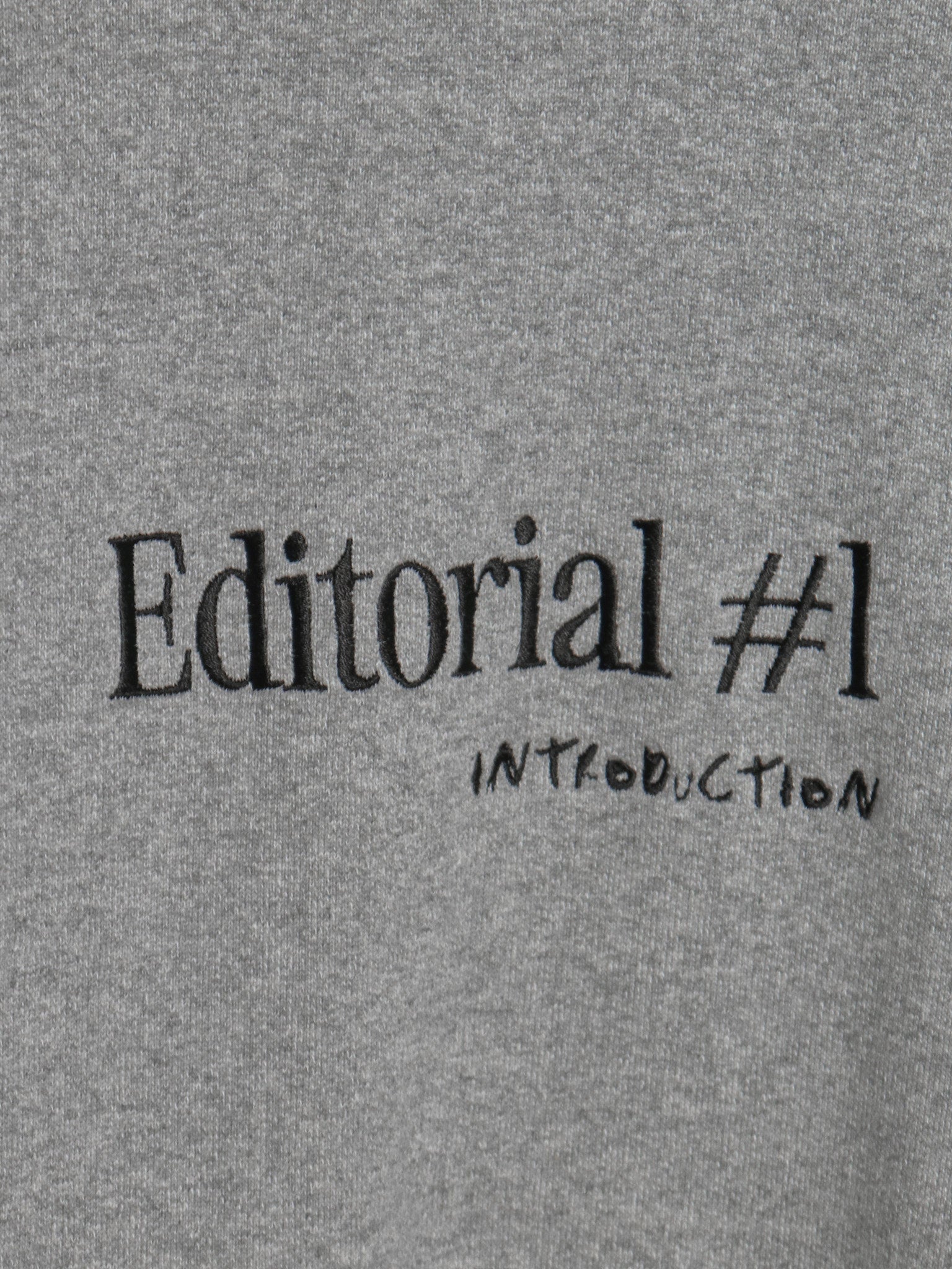 Rent editorial sweatshirt