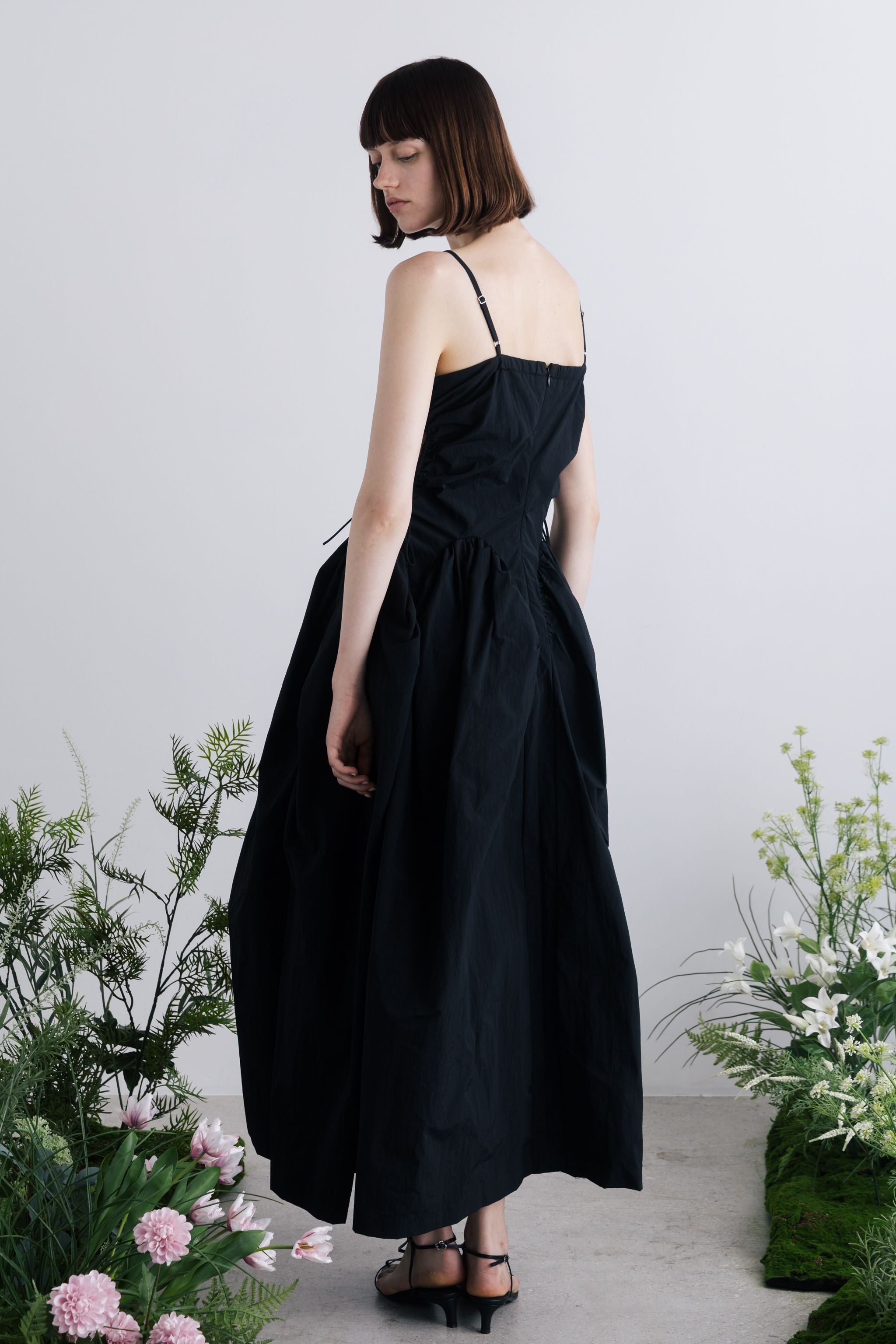 Montauk Waist Gather Dress – THE TOÉ