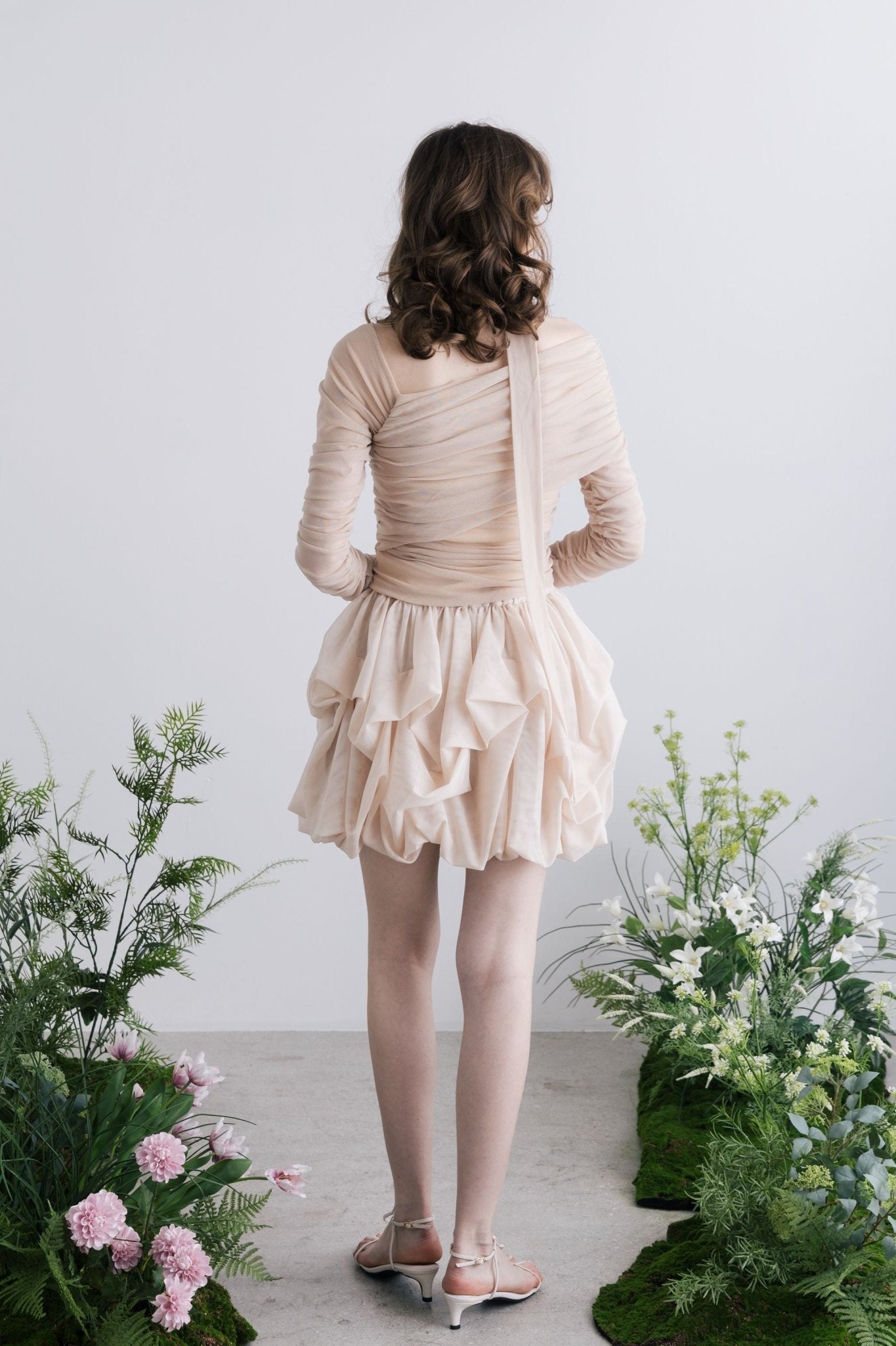 Iris Tulle Mini Skirt