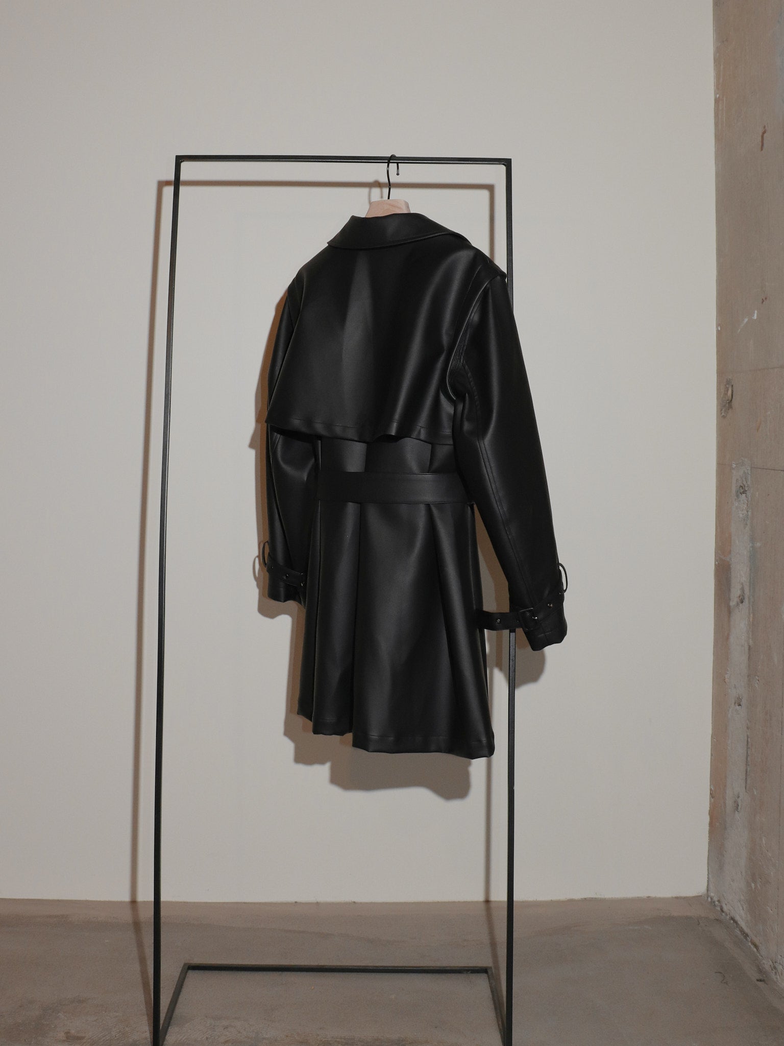 Brooklyn short trench coat