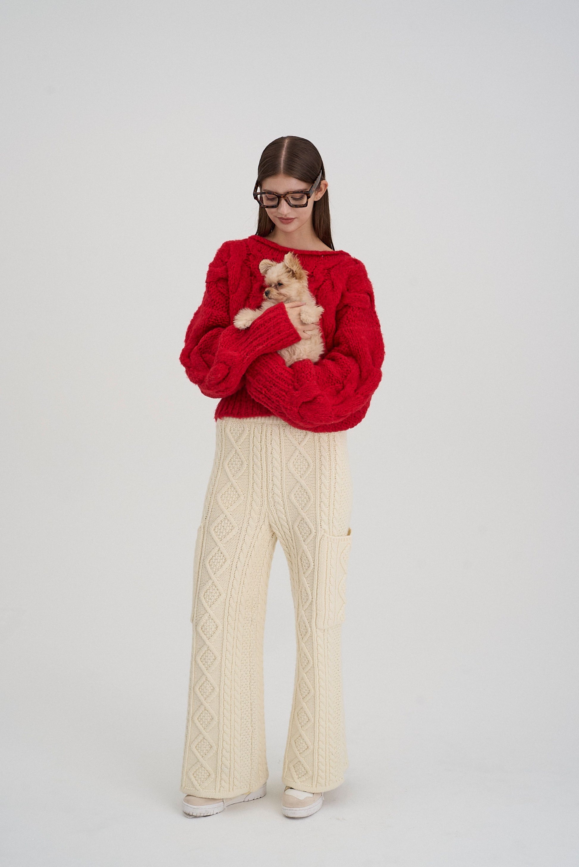 Nîmes handmade cable knit
